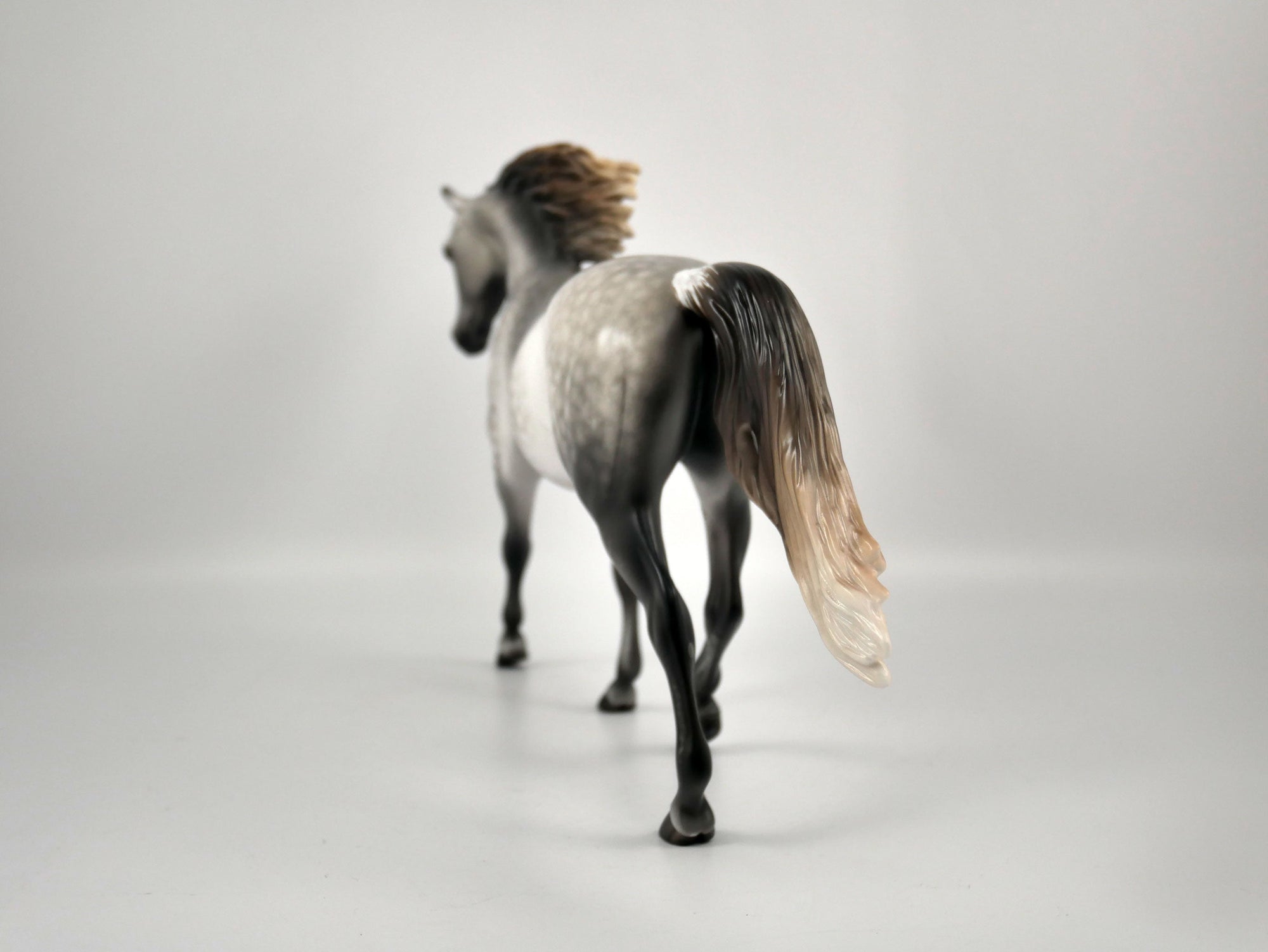 Olaf-OOAK Star Dapple Grey Pony Painted By Sheryl Leisure  12/30/20