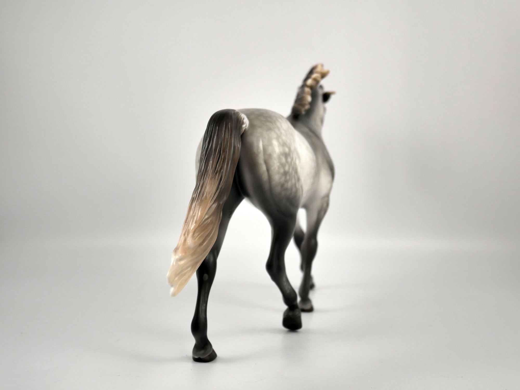 Olaf-OOAK Star Dapple Grey Pony Painted By Sheryl Leisure  12/30/20