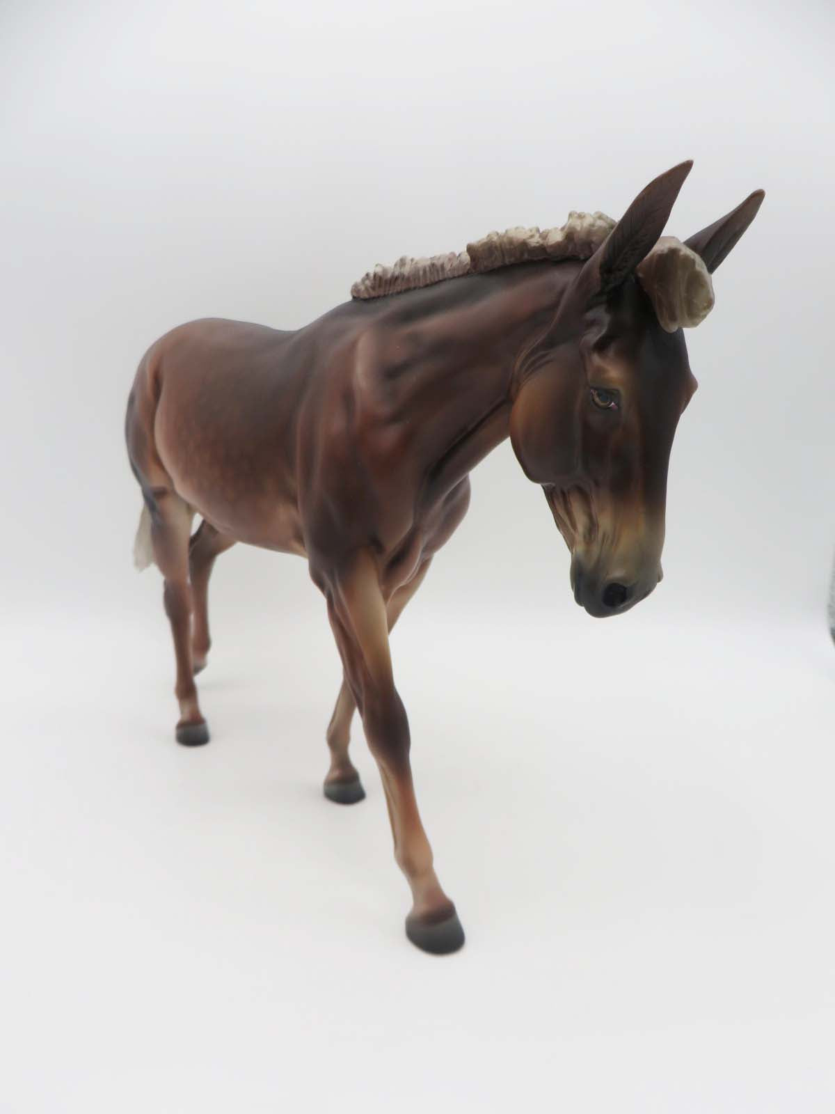 Olivia - OOAK - Dappled Silver Bay Mule By Jess Hamill - SHCF23