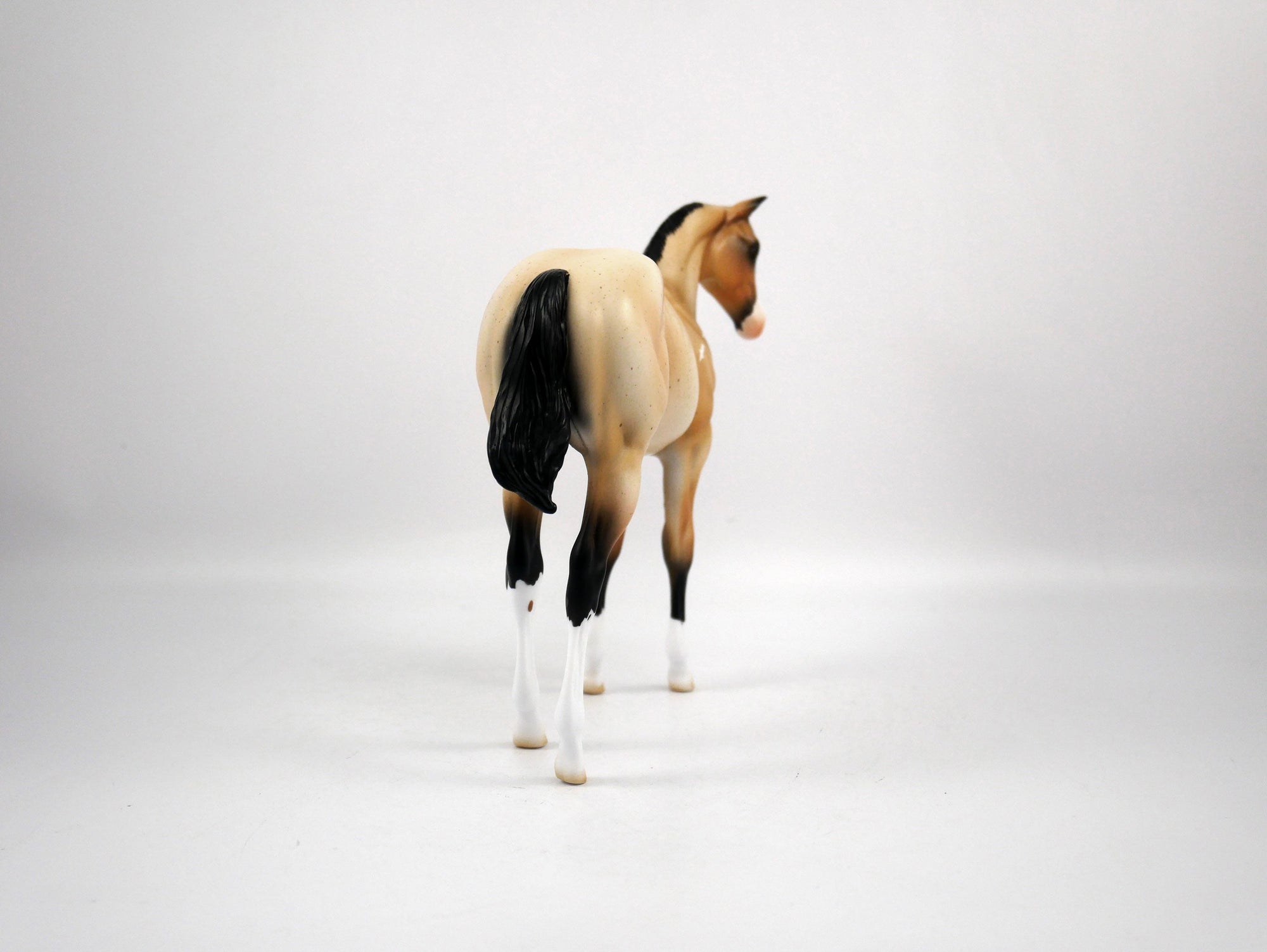 Oliva-OOAK Weanling Buckskin Paint by Ellen 1/29/21