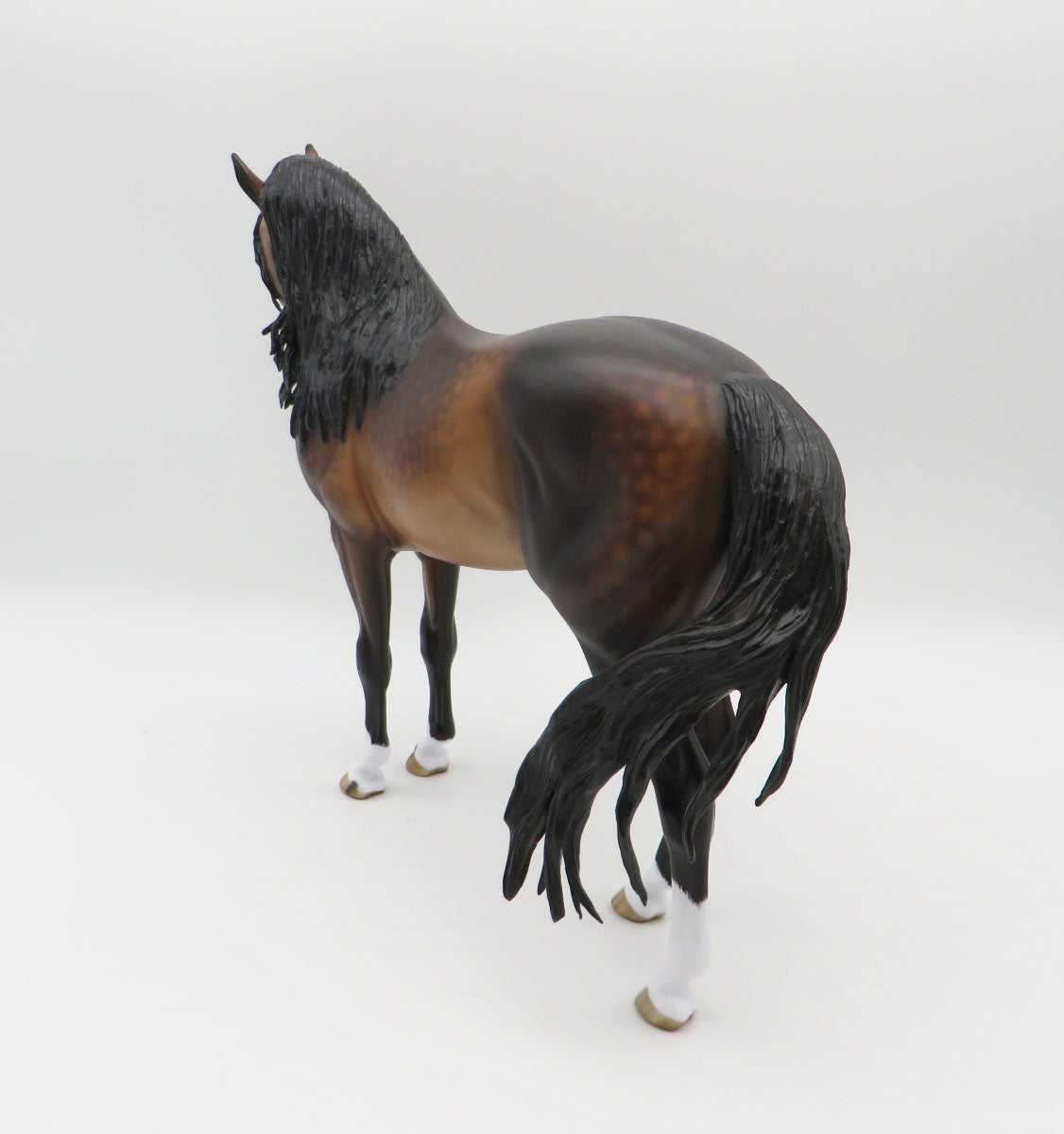 One Man Band - OOAK - Dappled Bay Andalusian by Sheryl Leisure - Best Offers 1/30/23