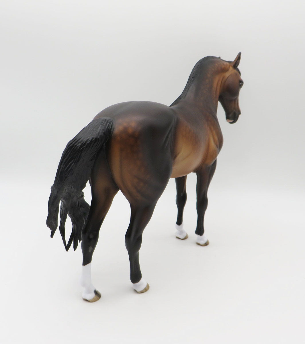 One Man Band - OOAK - Dappled Bay Andalusian by Sheryl Leisure - Best Offers 1/30/23