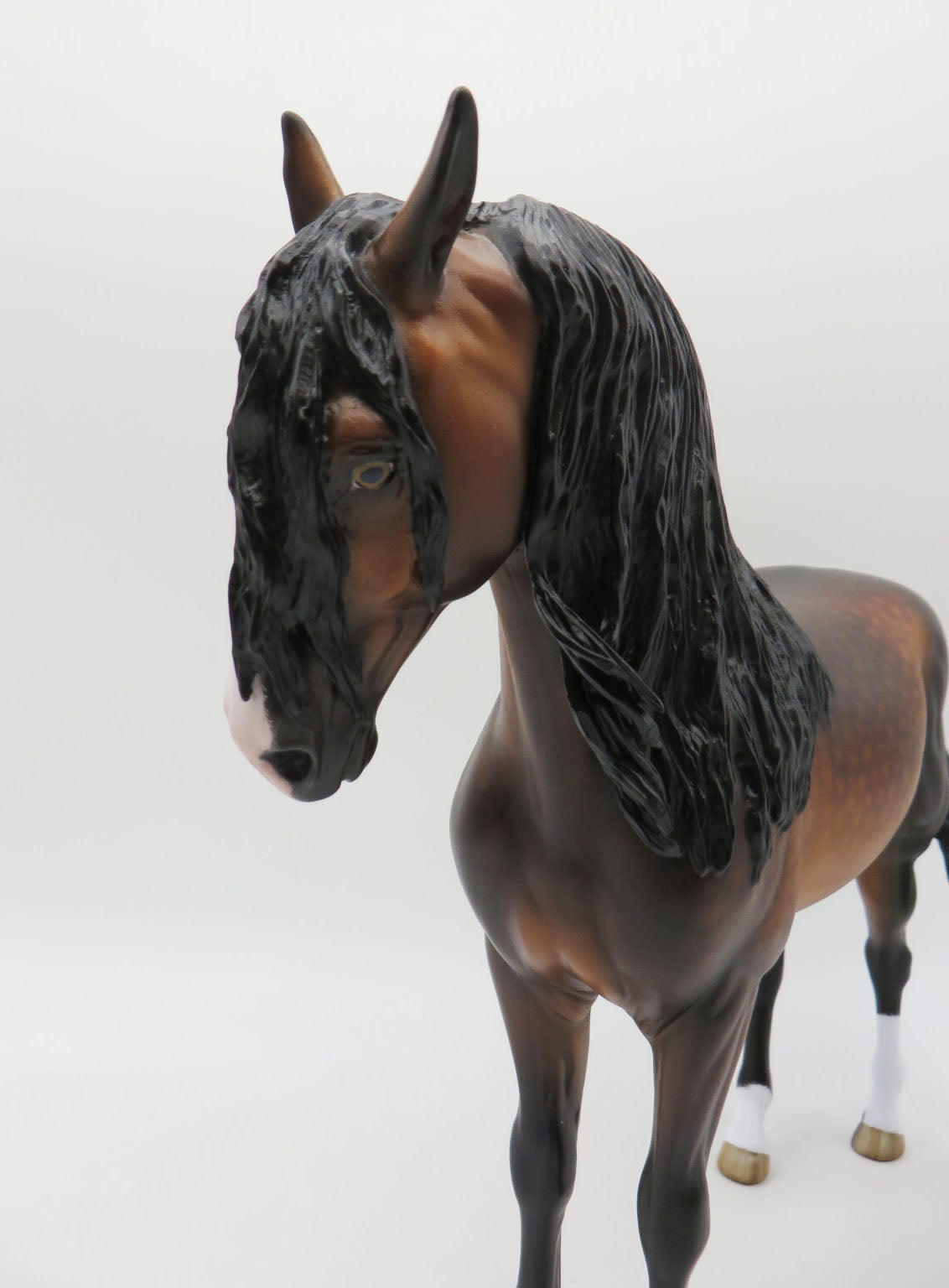 One Man Band - OOAK - Dappled Bay Andalusian by Sheryl Leisure - Best Offers 1/30/23