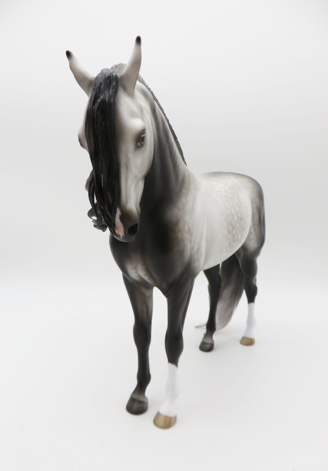 ONLY AN ILLUSION - OOAK - Dappled Grey Andalusian by Sheryl Leisure - Best Offers 2/6/23