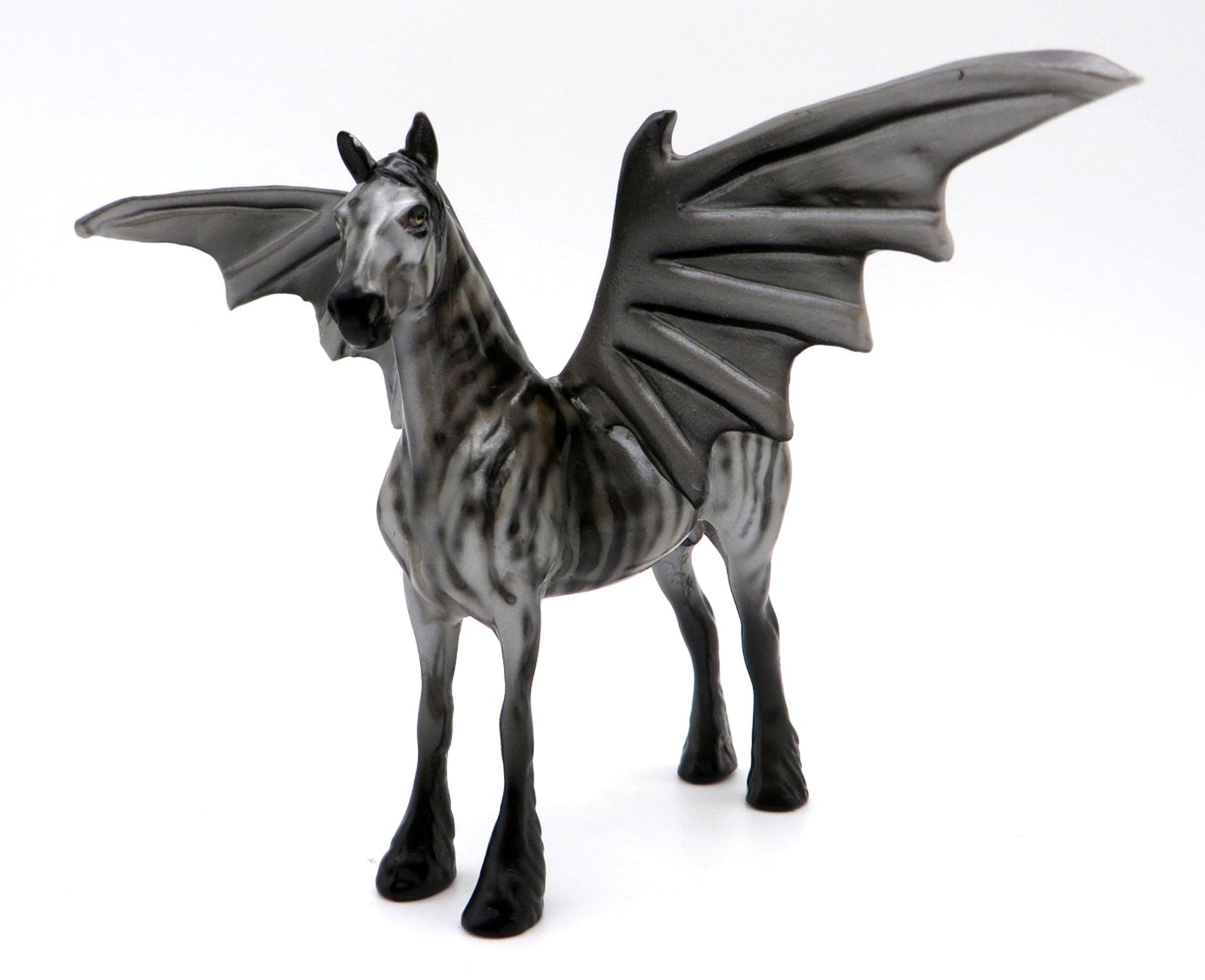 Orc OOAK Standing Draft Bat Chip Painted By Ellen MM 21