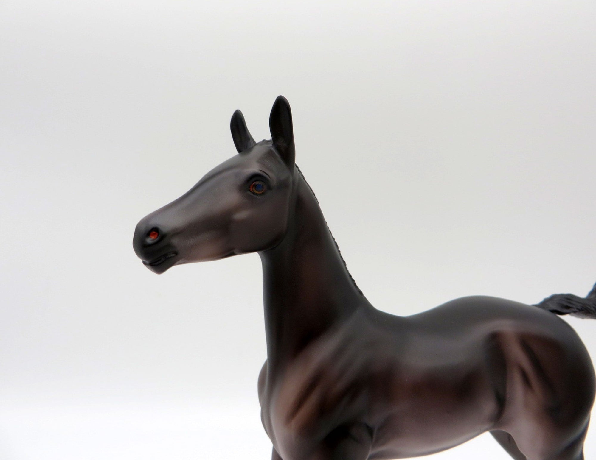 Orinda-OOAK Baby Bay Foal Painted by Caroline Boydston 10/18/21