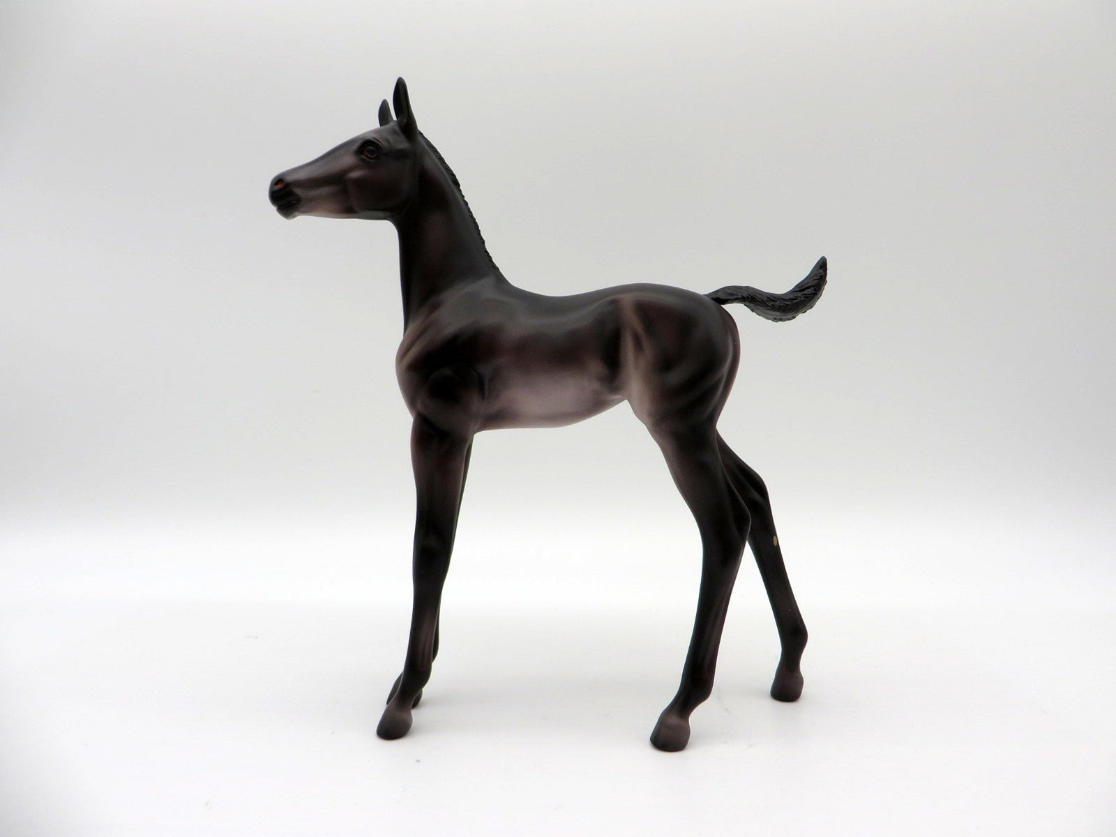 Orinda-OOAK Baby Bay Foal Painted by Caroline Boydston 10/18/21