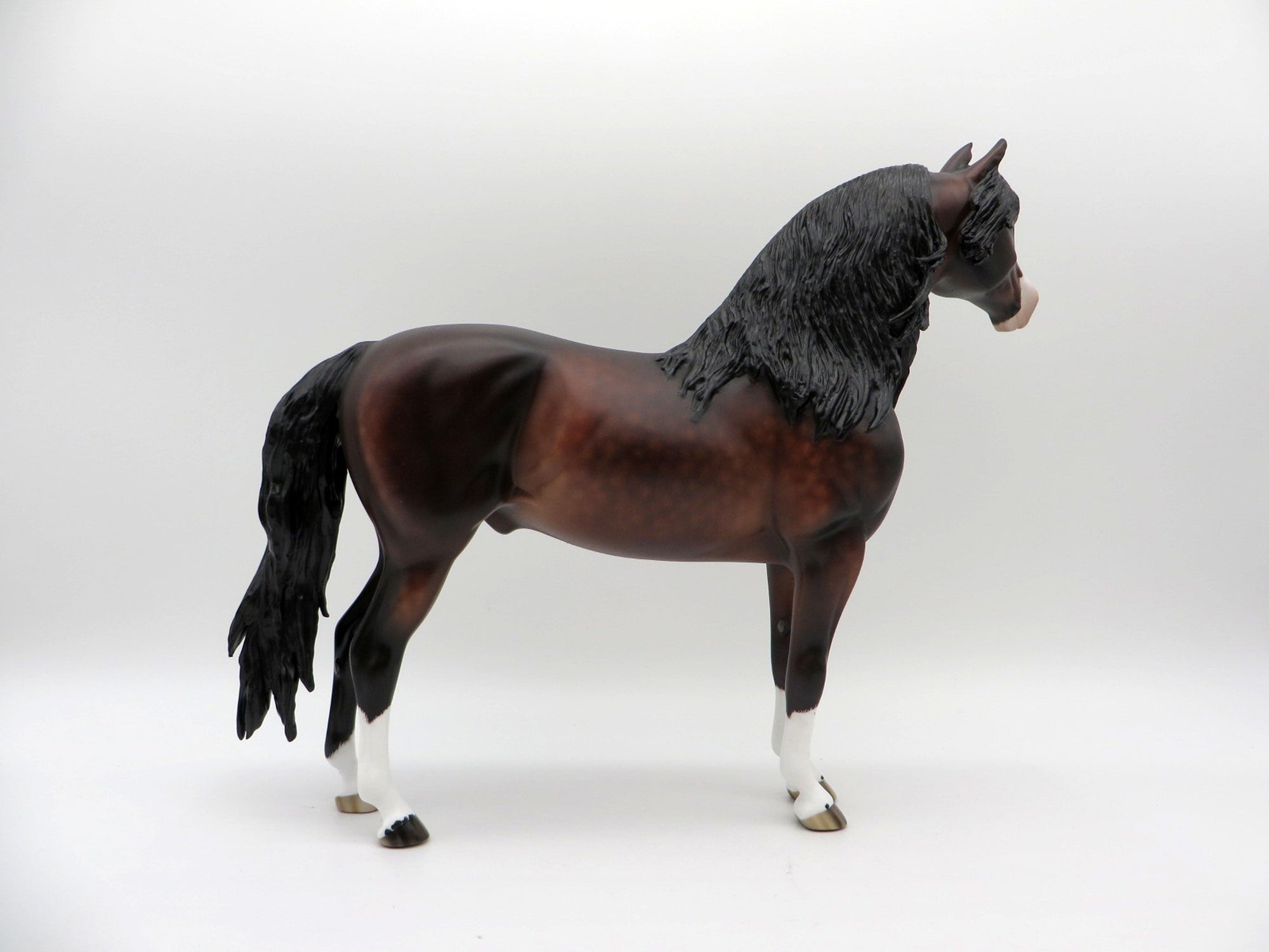 Oscar-OOAK Dapple Bay Morgan Painted By Sheryl Leisure EQ 21