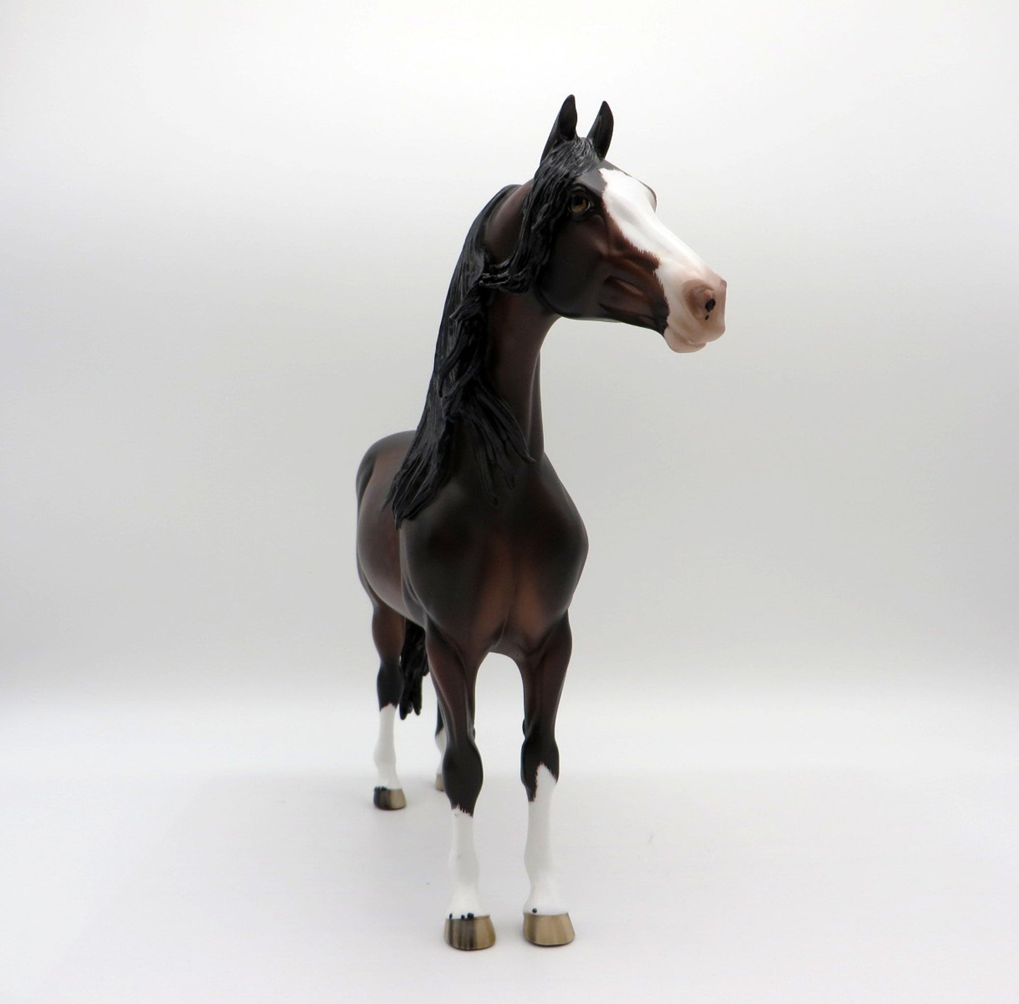 Oscar-OOAK Dapple Bay Morgan Painted By Sheryl Leisure EQ 21