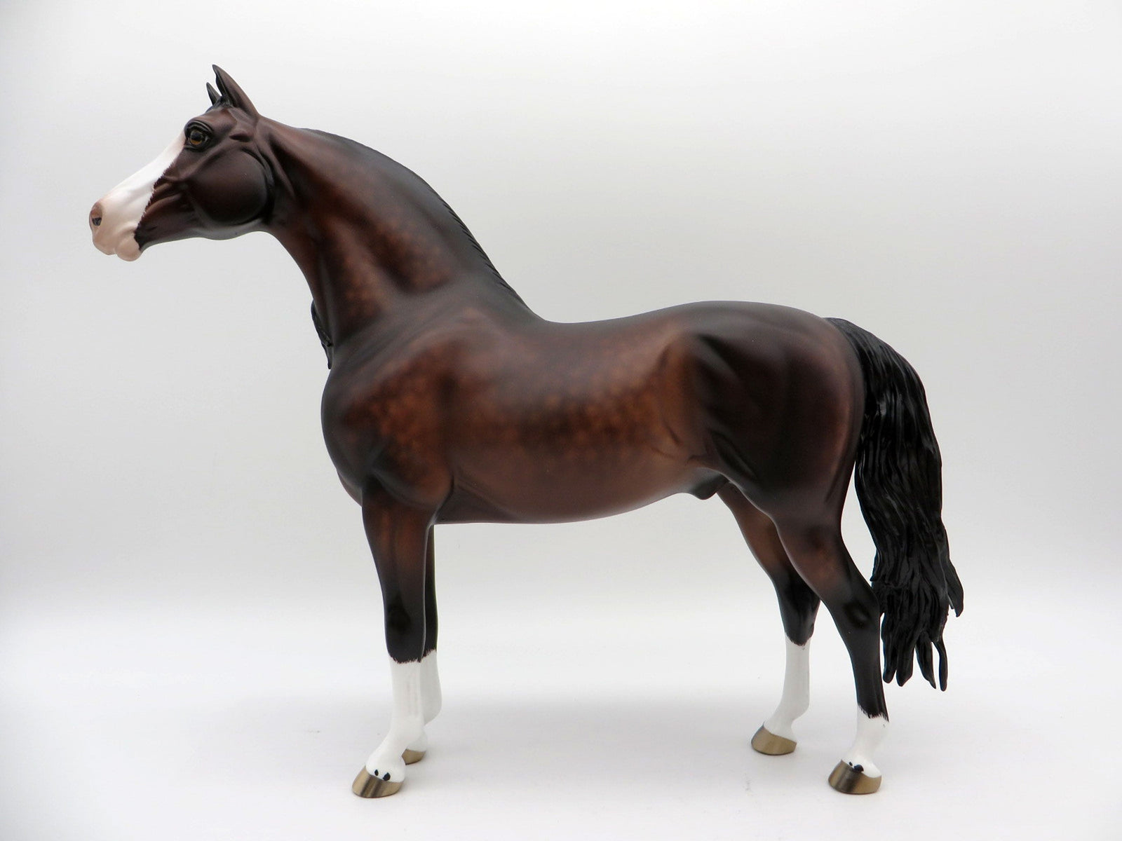 Oscar-OOAK Dapple Bay Morgan Painted By Sheryl Leisure EQ 21