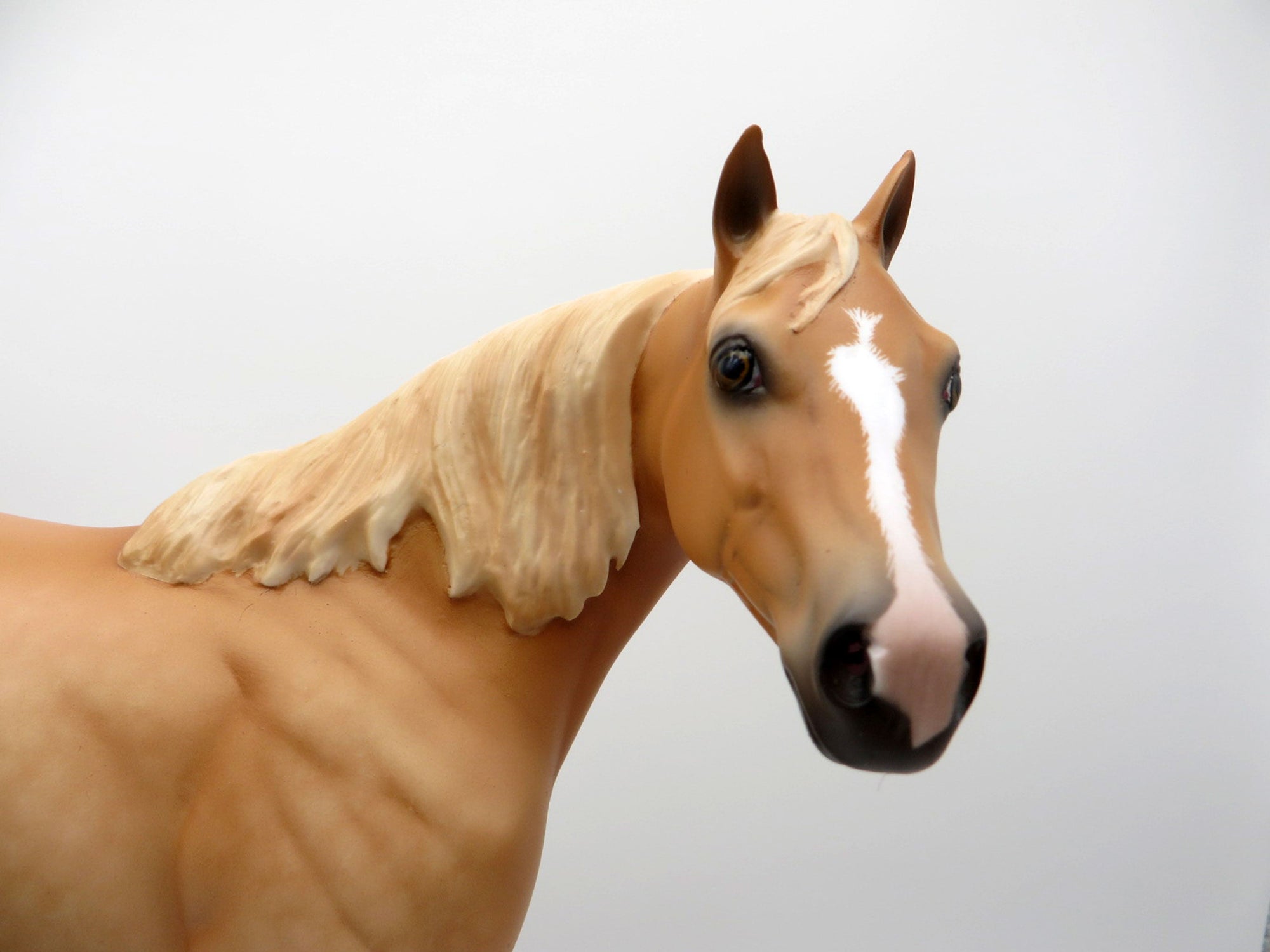 Osric-OOAK Apricot Dun ISH Painted by Sheryl Leisure 3/15/21