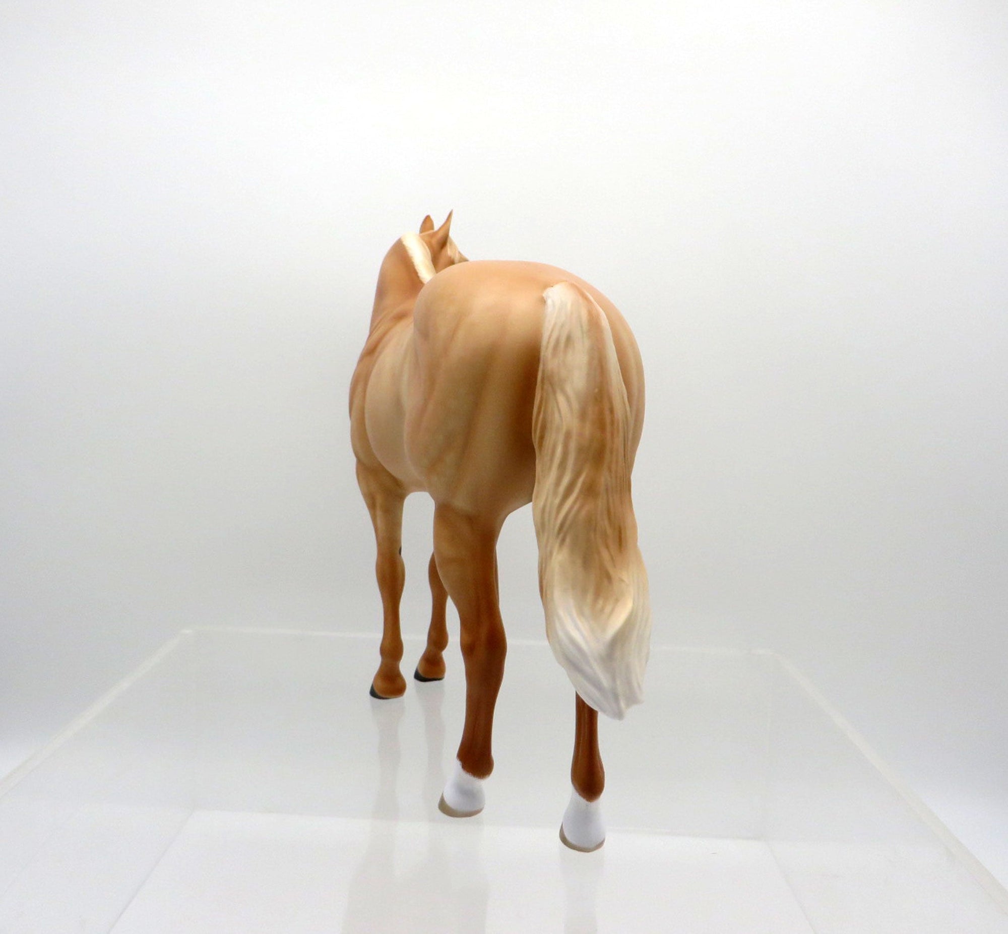 Osric-OOAK Apricot Dun ISH Painted by Sheryl Leisure 3/15/21