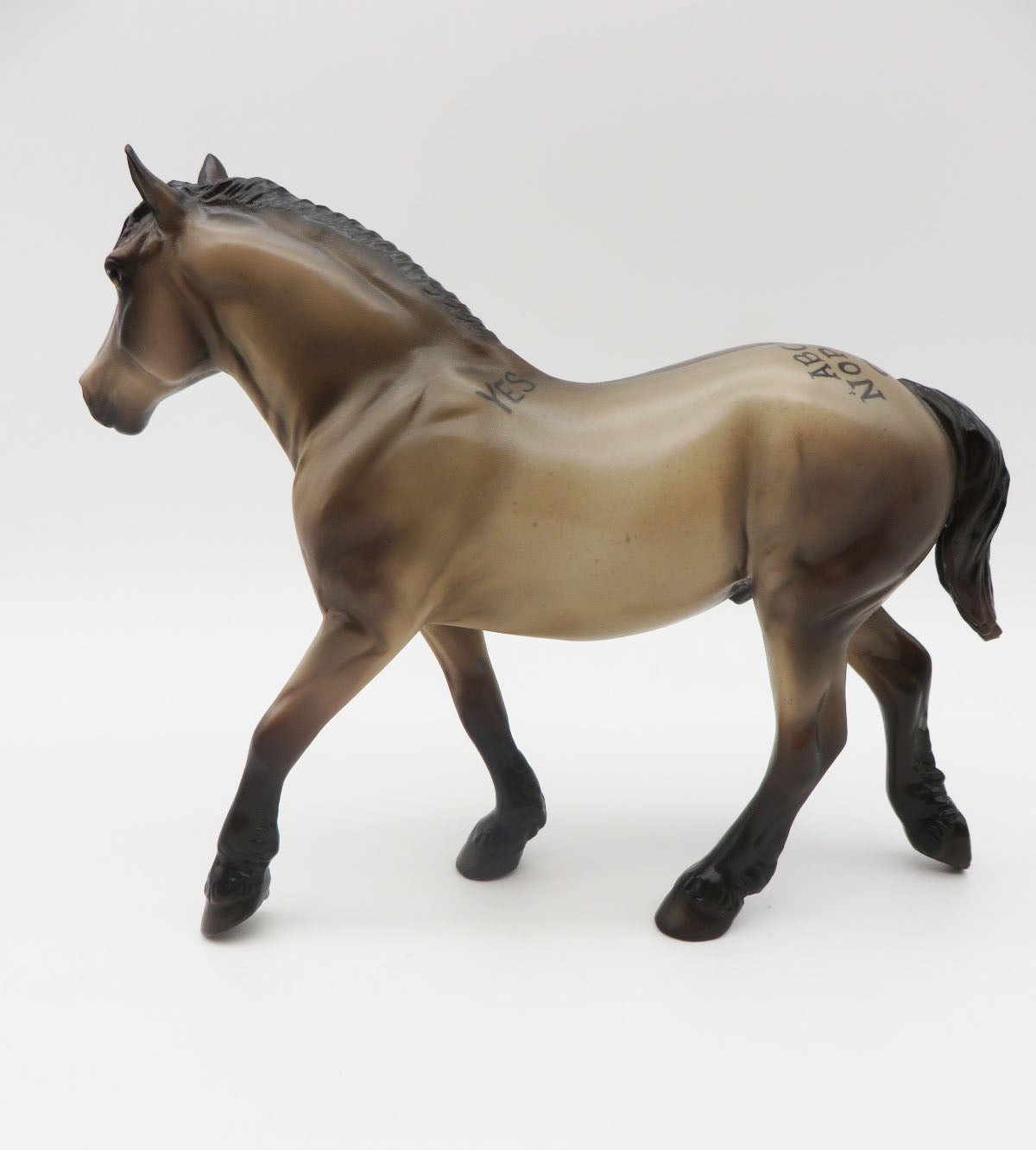 Ouija - OOAK - Pebble Draft Decorator Dun - Painted by Jess Hamill - MM22