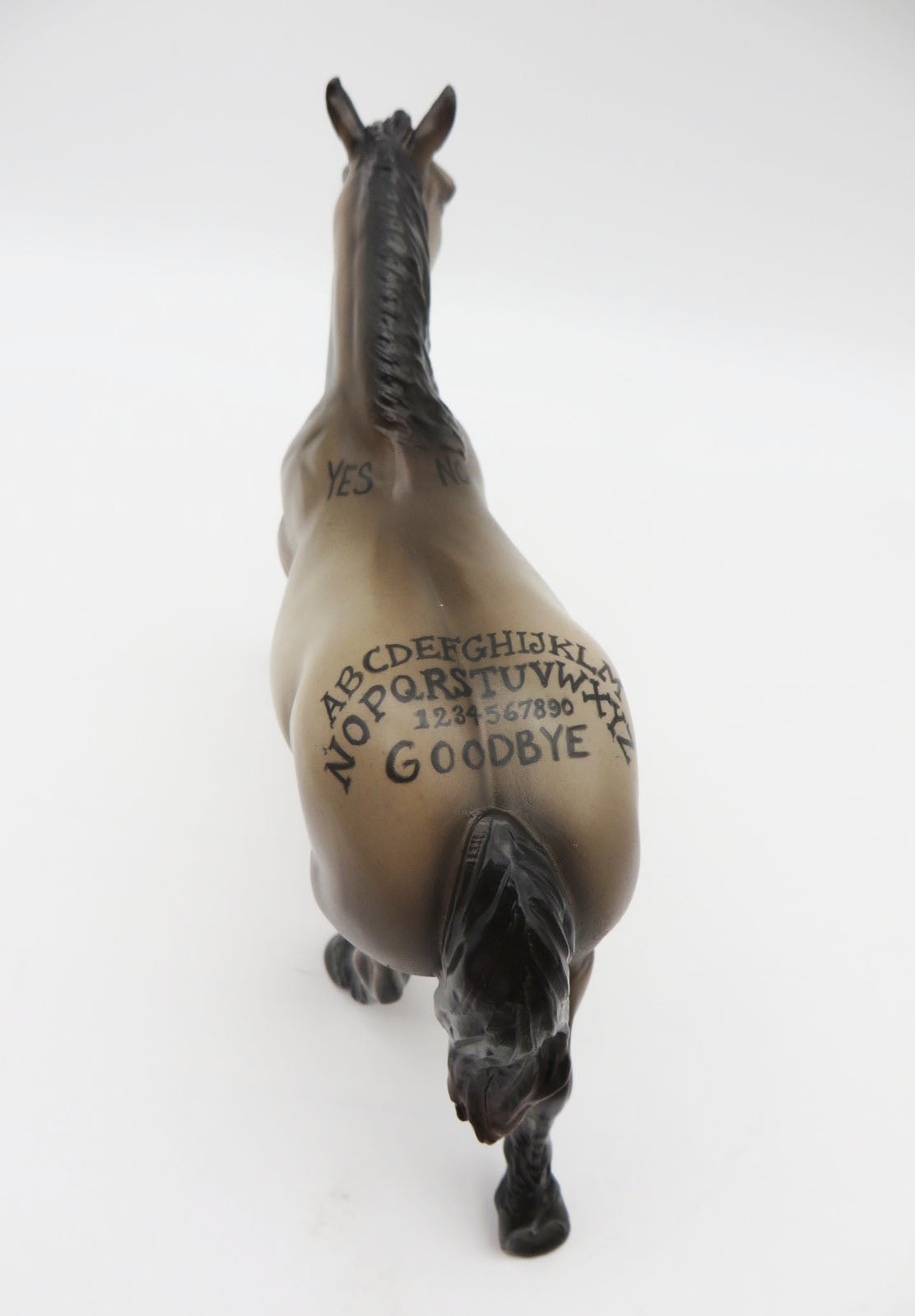 Ouija - OOAK - Pebble Draft Decorator Dun - Painted by Jess Hamill - MM22