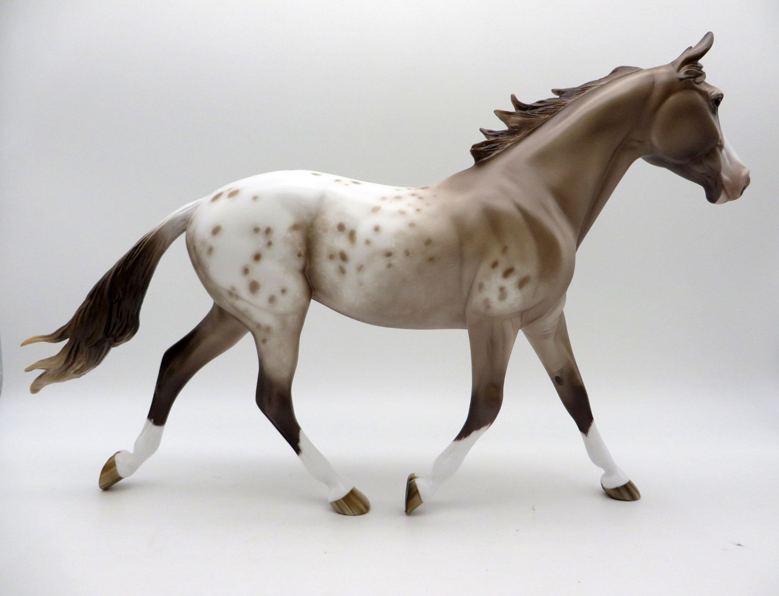 Our Miss Brooks-OOAK Chestnut Appaloosa Palouse Painted by Sheryl Leisure 1/3/22