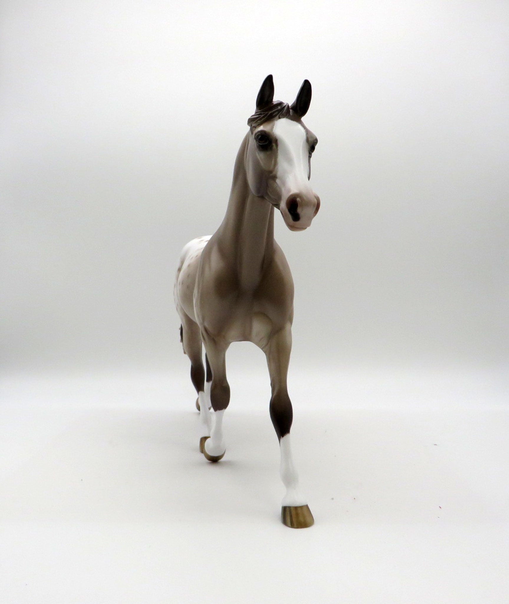 Our Miss Brooks-OOAK Chestnut Appaloosa Palouse Painted by Sheryl Leisure 1/3/22