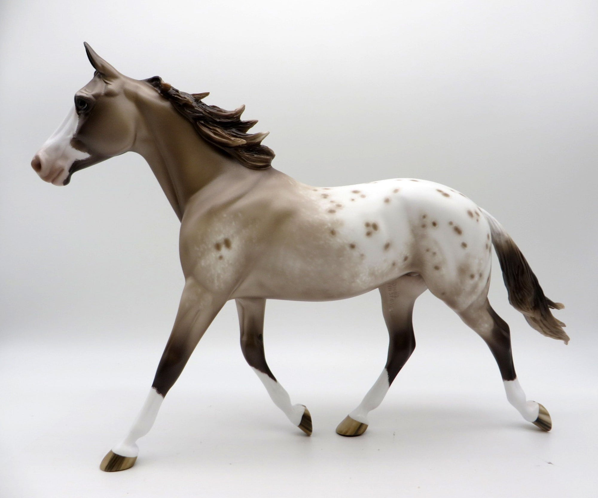 Our Miss Brooks-OOAK Chestnut Appaloosa Palouse Painted by Sheryl Leisure 1/3/22