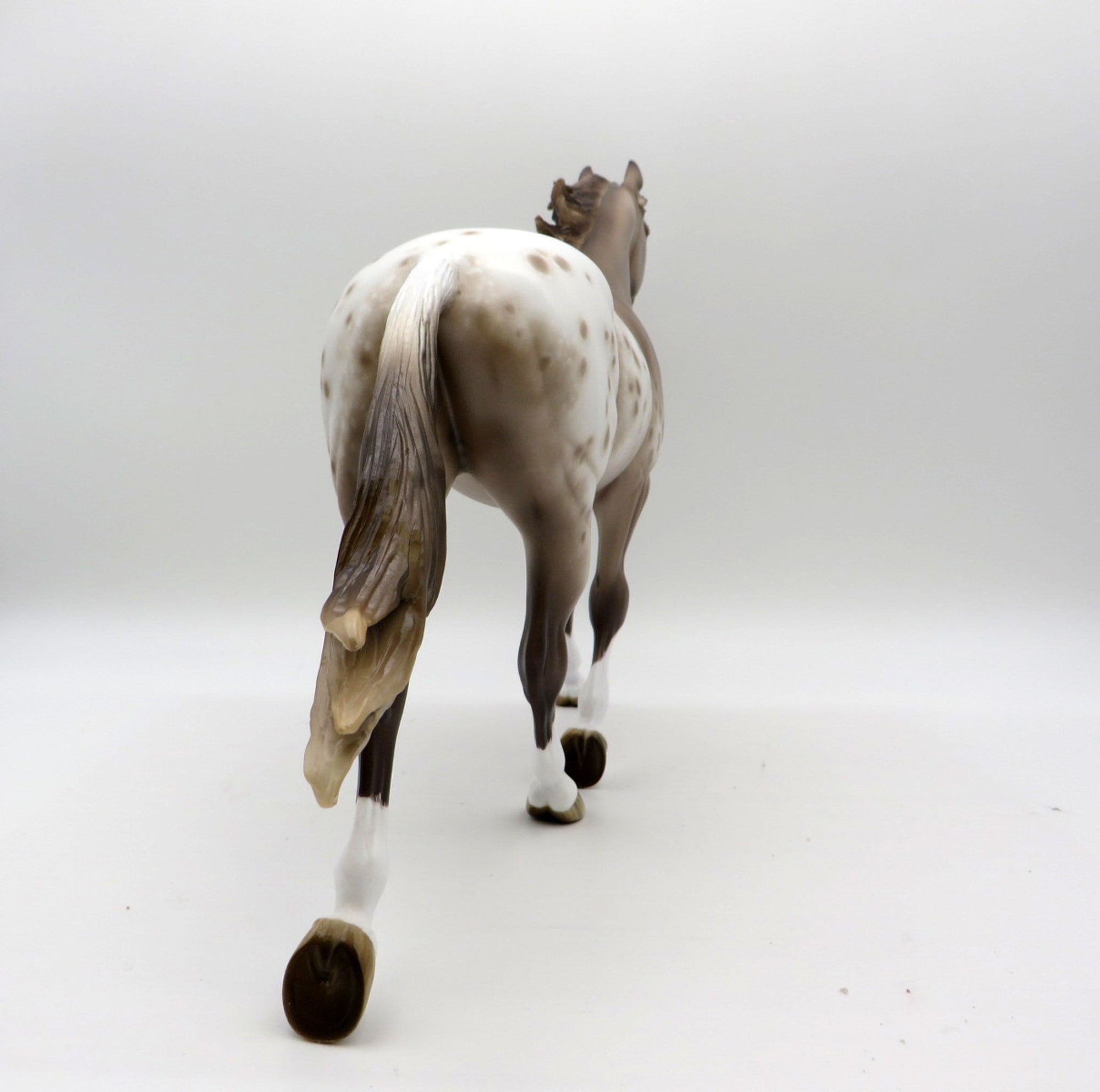 Our Miss Brooks-OOAK Chestnut Appaloosa Palouse Painted by Sheryl Leisure 1/3/22