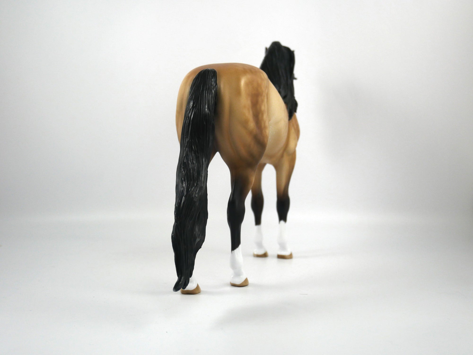 Ovestus-OOAK Dapple Buckskin Paint Andalusian Painted By Sheryl Leisure 1/8/21