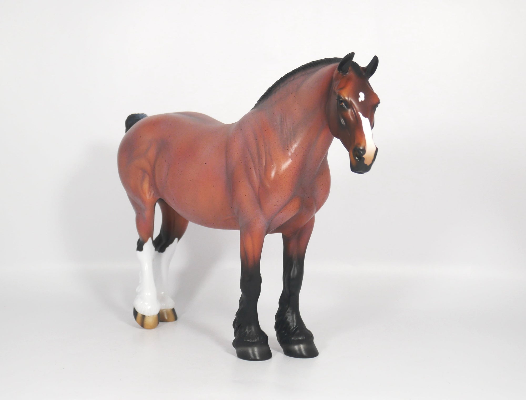 Denver-OOAK Red Roan Heavy Draft Mare SB21
