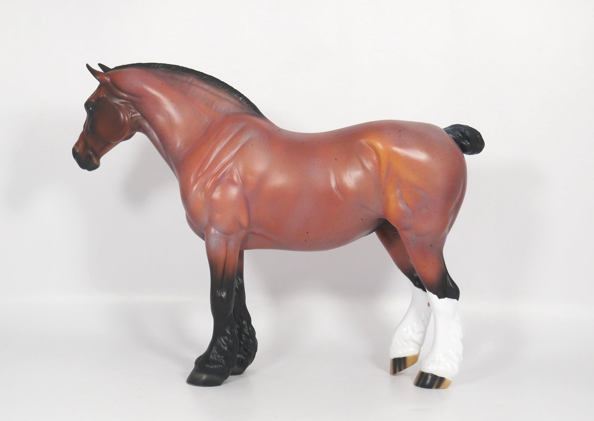 Denver-OOAK Red Roan Heavy Draft Mare SB21