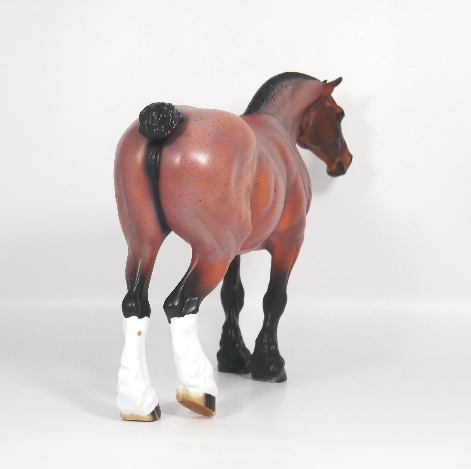 Denver-OOAK Red Roan Heavy Draft Mare SB21