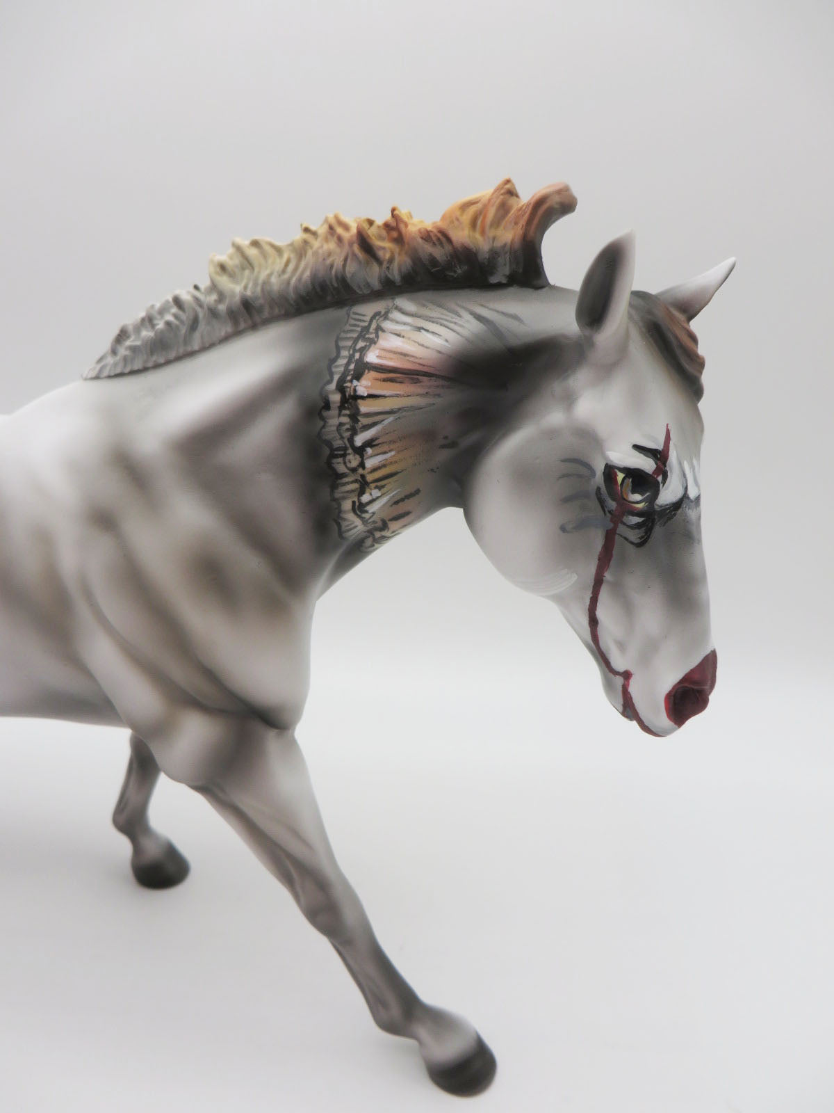 PENNYWISE - OOAK - BEST OFFER - HALLOWEEN DECORATOR REMINGTON -By Dawn Quick LHS 22