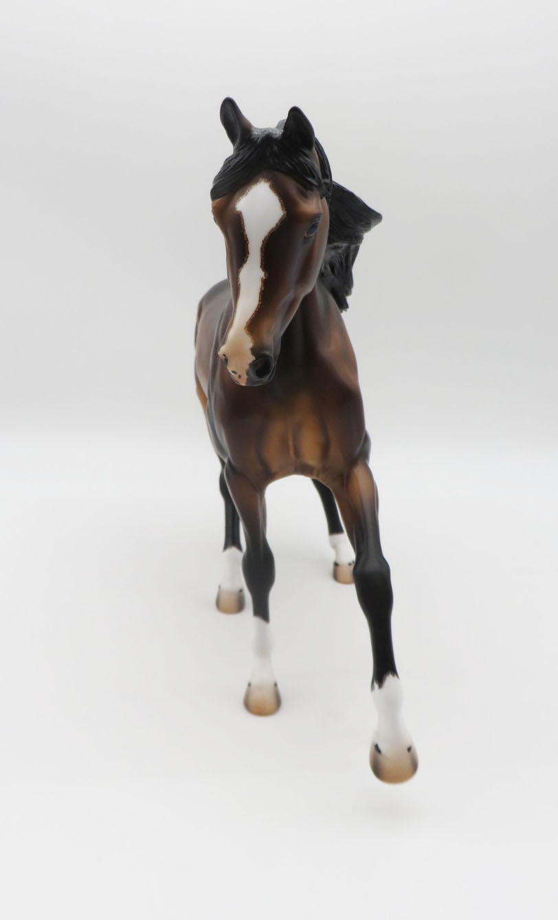 Paice - OOAK Dapple Bay Arabian Mare By Caroline Boydston 11/21/22