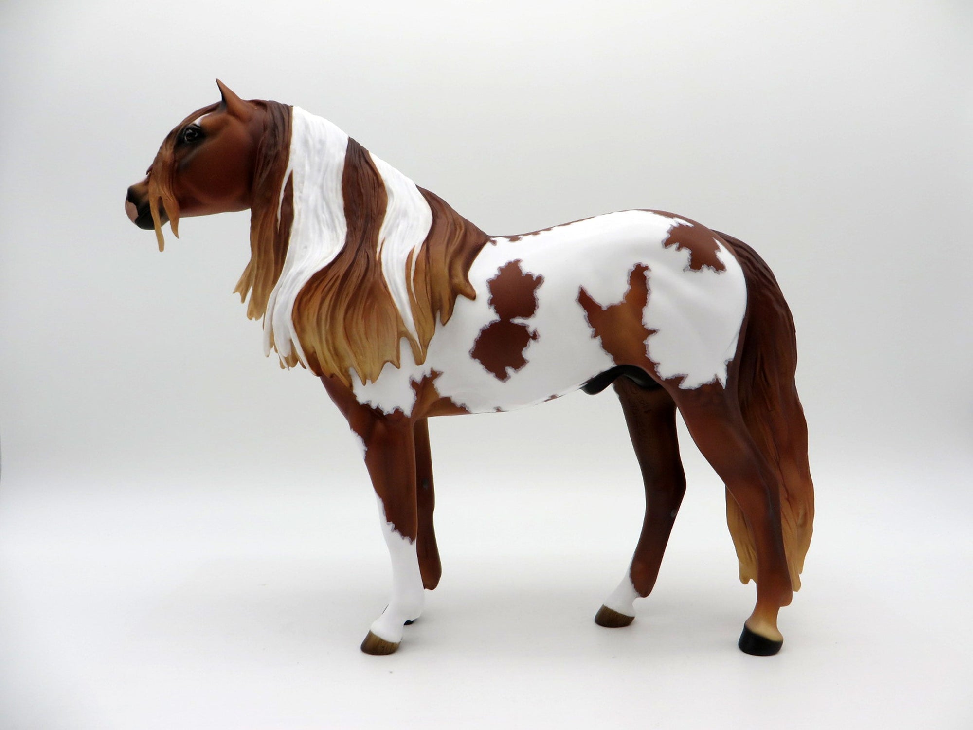 Paisley Desert-OOAK Chestnut Pinto Mustang Painted by Audrey Dixon EQ 21