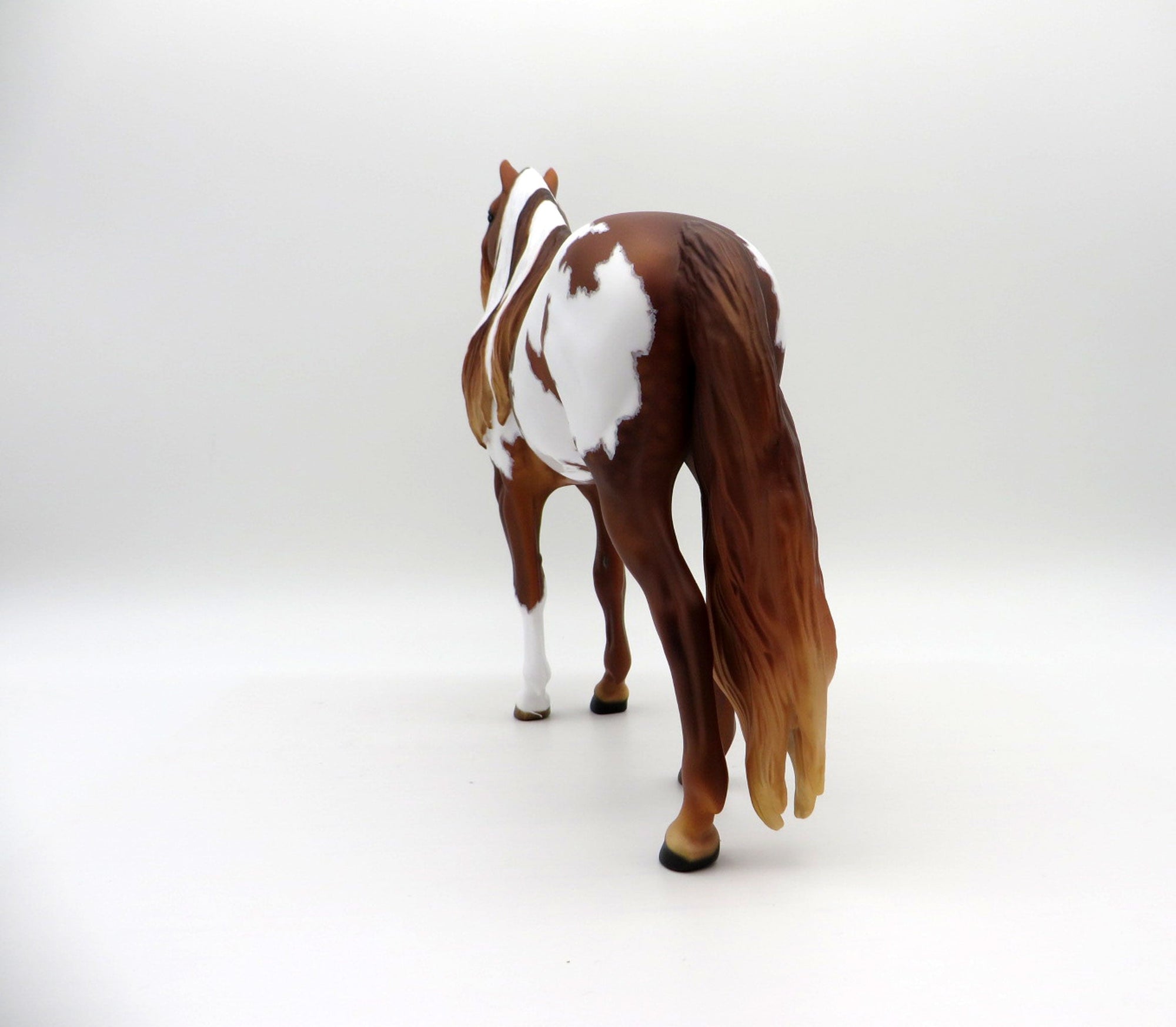 Paisley Desert-OOAK Chestnut Pinto Mustang Painted by Audrey Dixon EQ 21