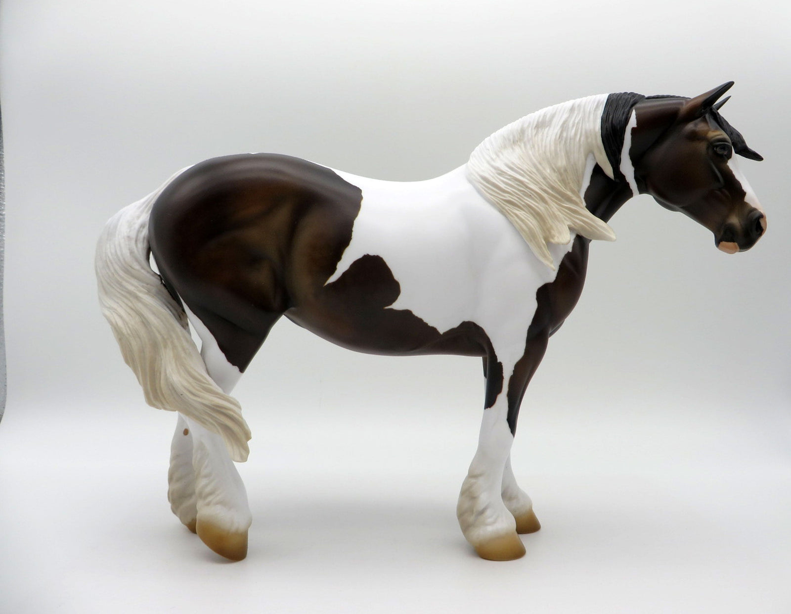 Paisley-OOAK Bay Pinto Heavy Draft Mare SHCF 2021