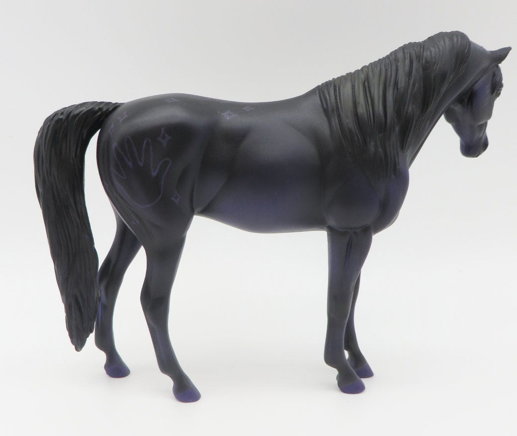 Palm Reader - OOAK - Pebble Arabian Halloween Decorator by Jess Hamill - MM22