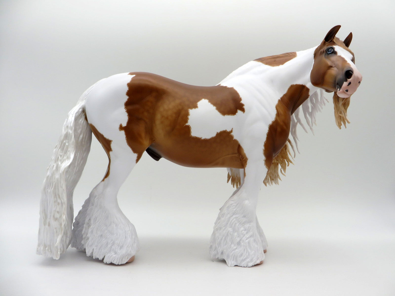 Panama-OOAK Chestnut Pinto Heavy Draft Mare SHCF 21