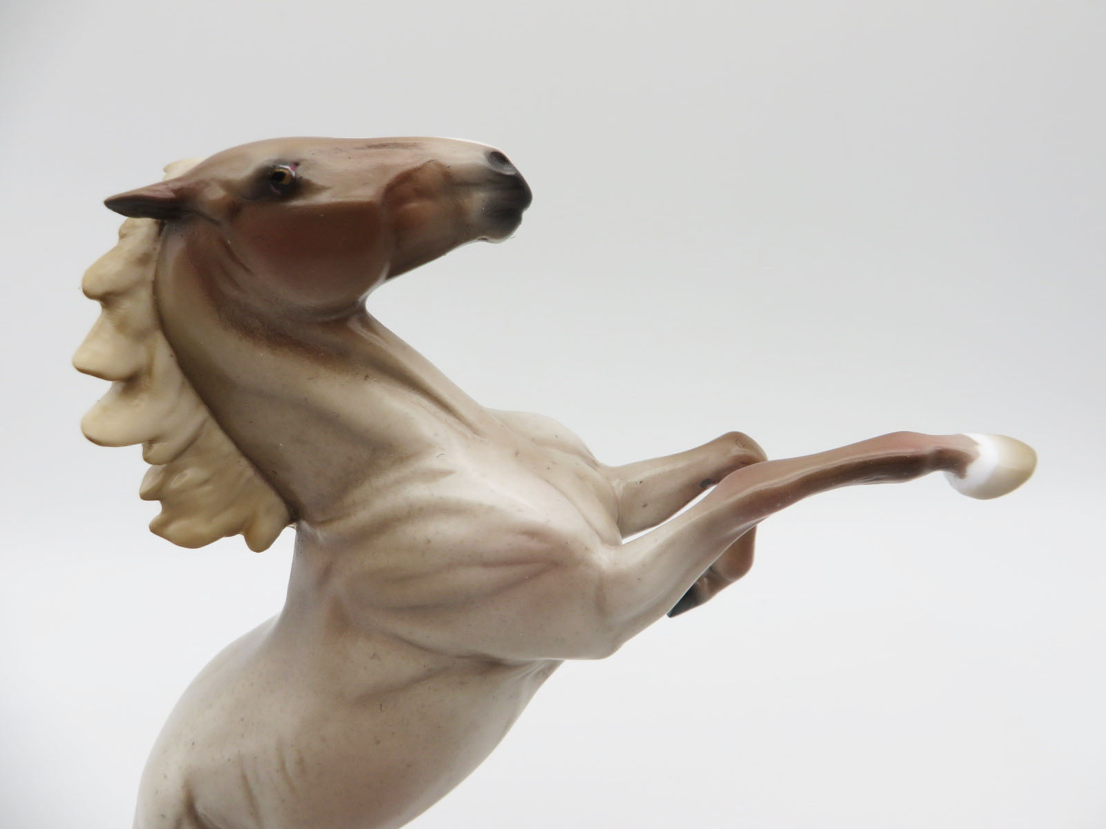 Pancakes - OOAK - Roan Rearing Pebbles by Jess Hamill Christmas Tails 2022 - CT22