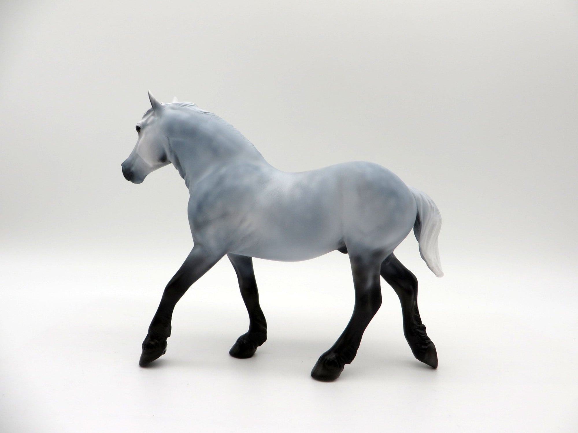 Paradox-OOAK Dapple Grey Trotting Drafter Pebbles SHCF 2021