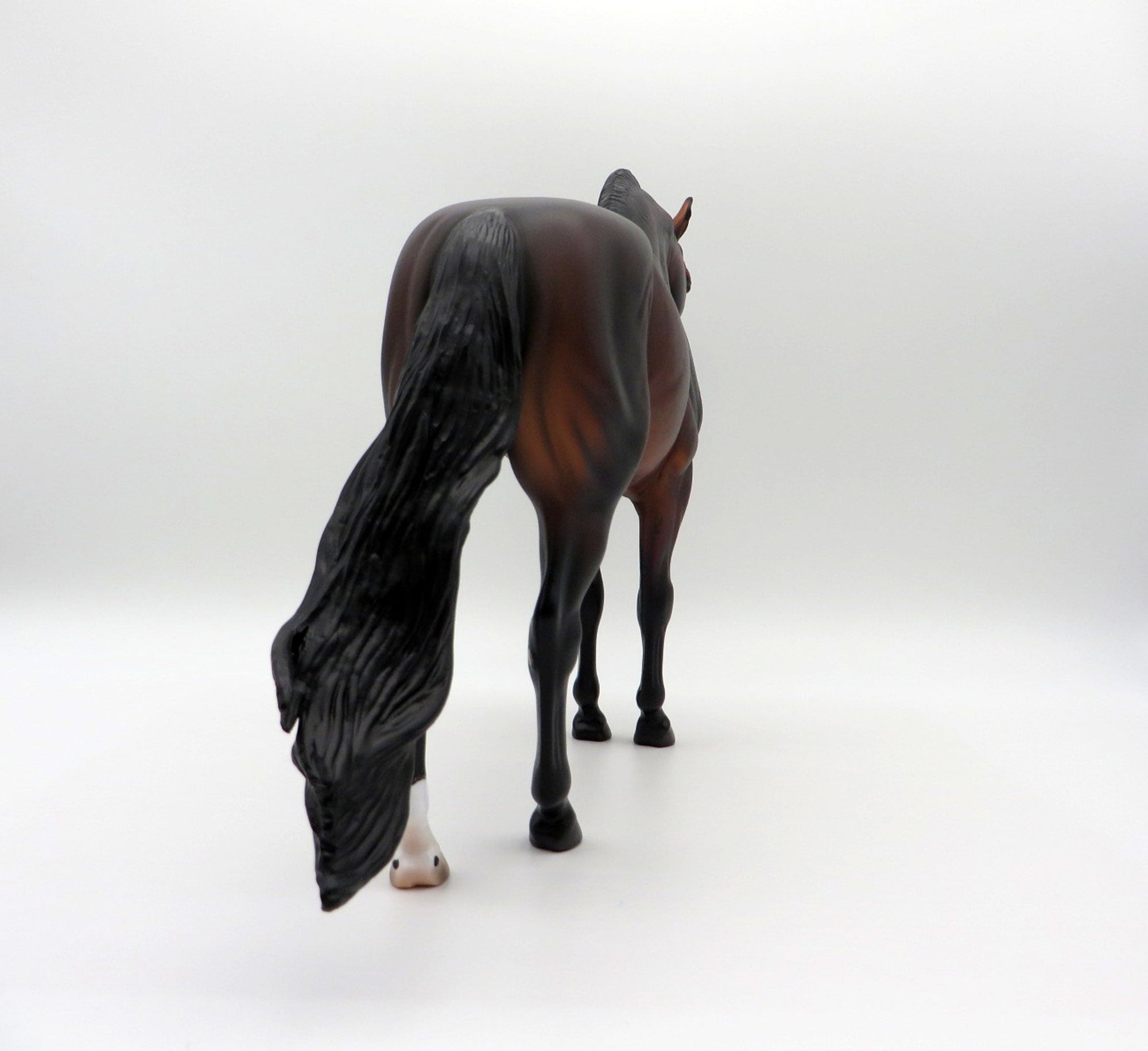 Paraguay-OOAK Dapple Bay Andalusian Painted By Caroline Boydston