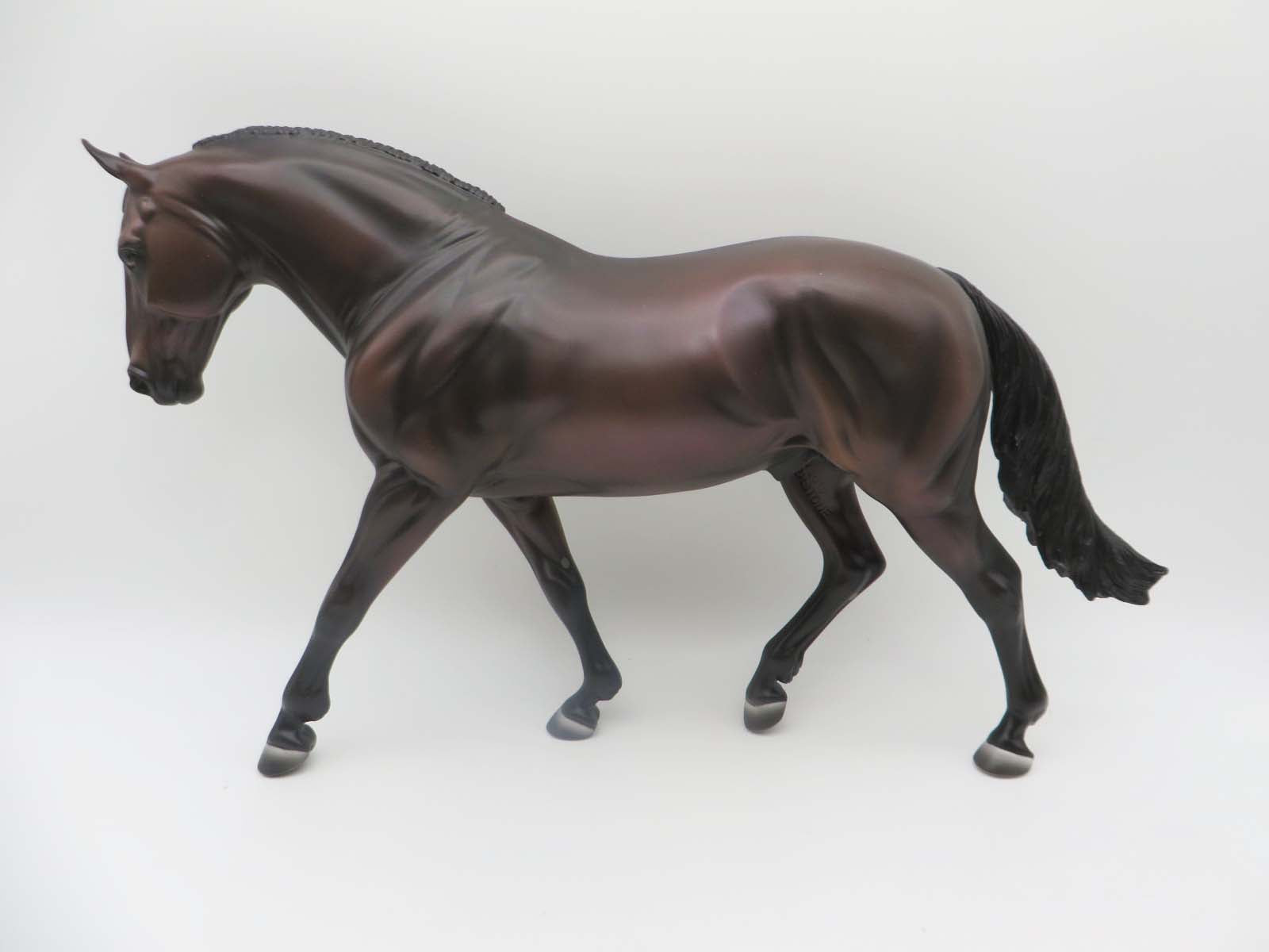 Partner In Crime - OOAK - Dark Bay Irish Draft By Ashley Palmer - P&C 23