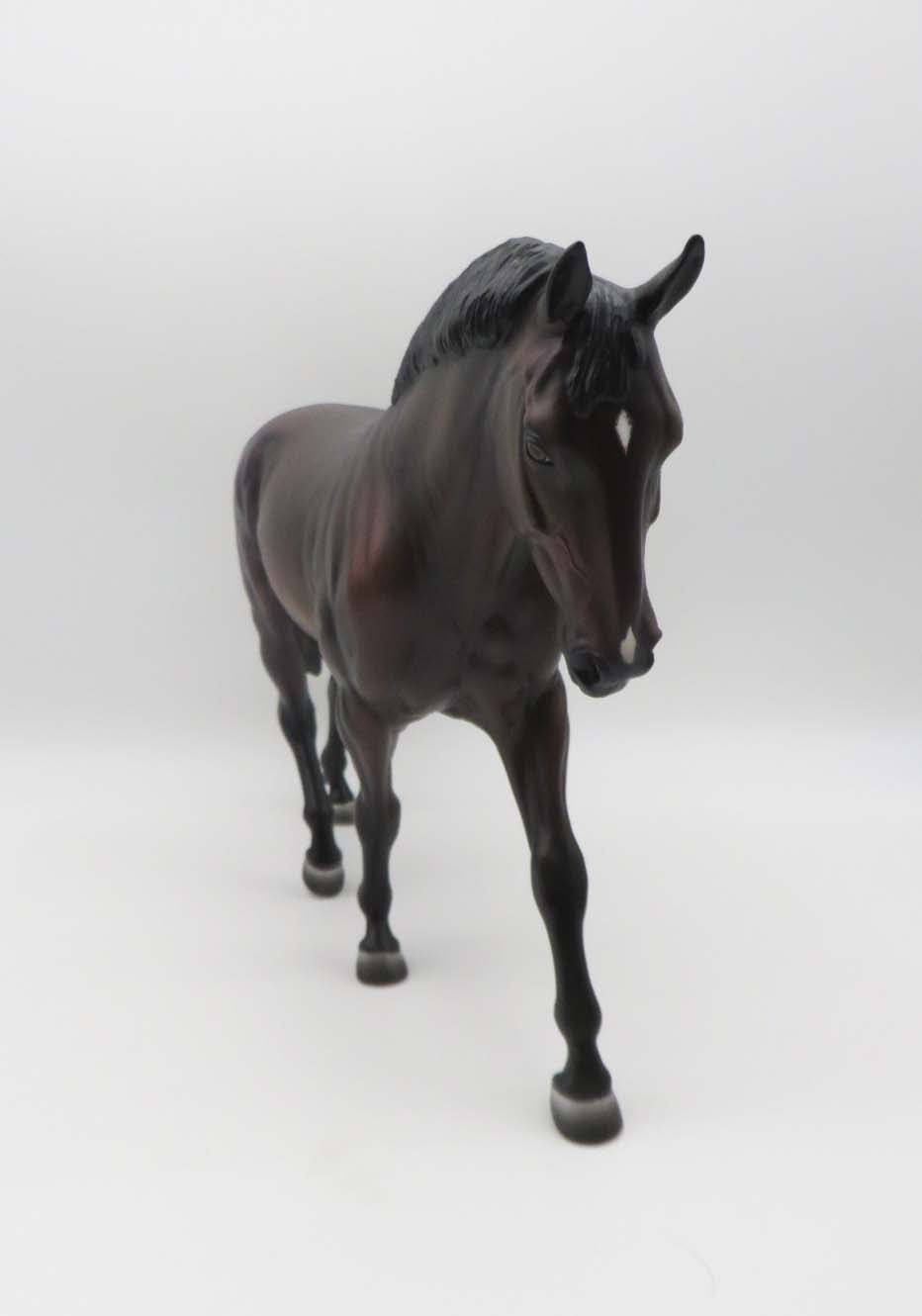 Partner In Crime - OOAK - Dark Bay Irish Draft By Ashley Palmer - P&amp;C 23