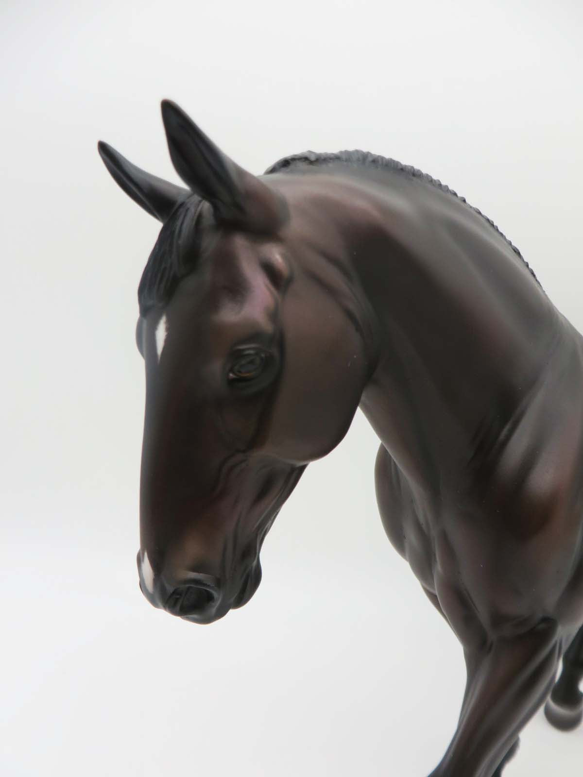 Partner In Crime - OOAK - Dark Bay Irish Draft By Ashley Palmer - P&amp;C 23