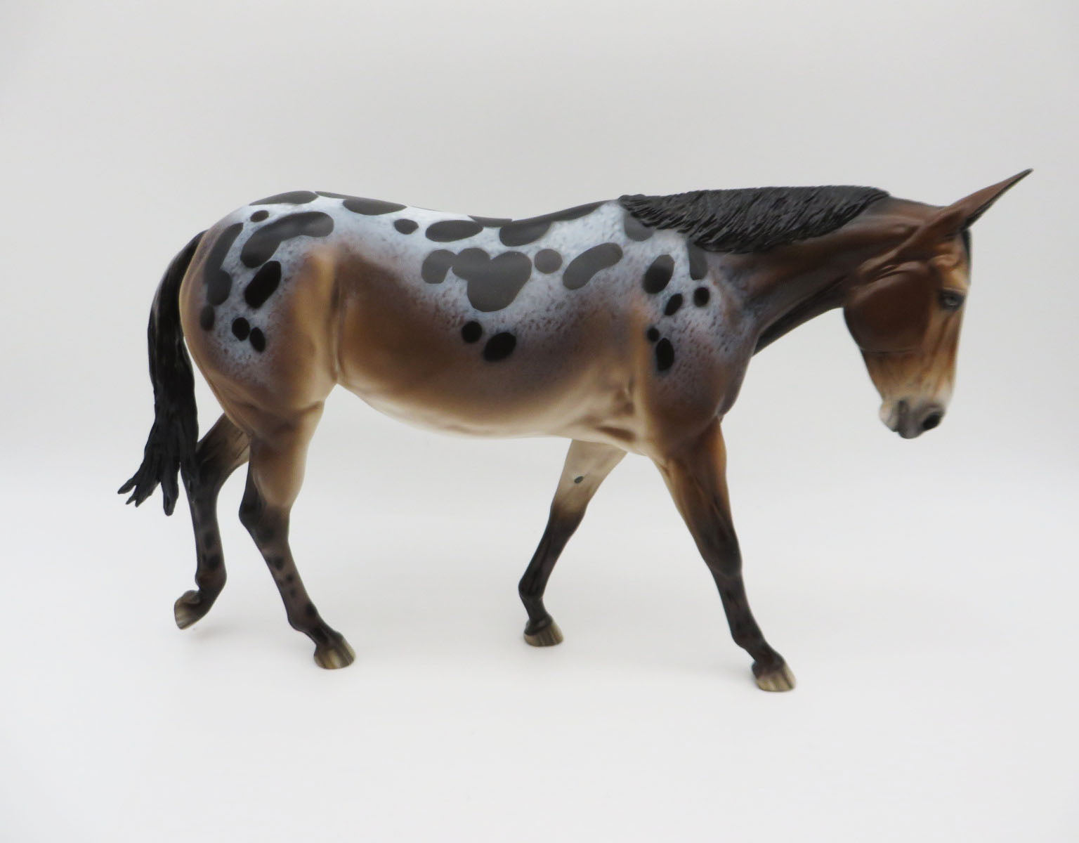 Party Girl - OOAK - Bay Appaloosa Mule by Sheryl Leisure - Best Offers 1/23/23
