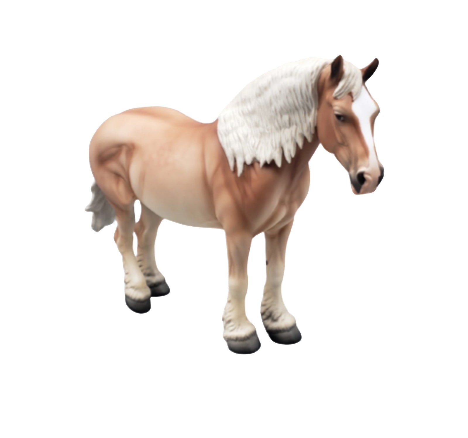 Pasture Time Dreams Chestnut Pangare Heavy Draft Gelding By Angela Marleau AoTH23