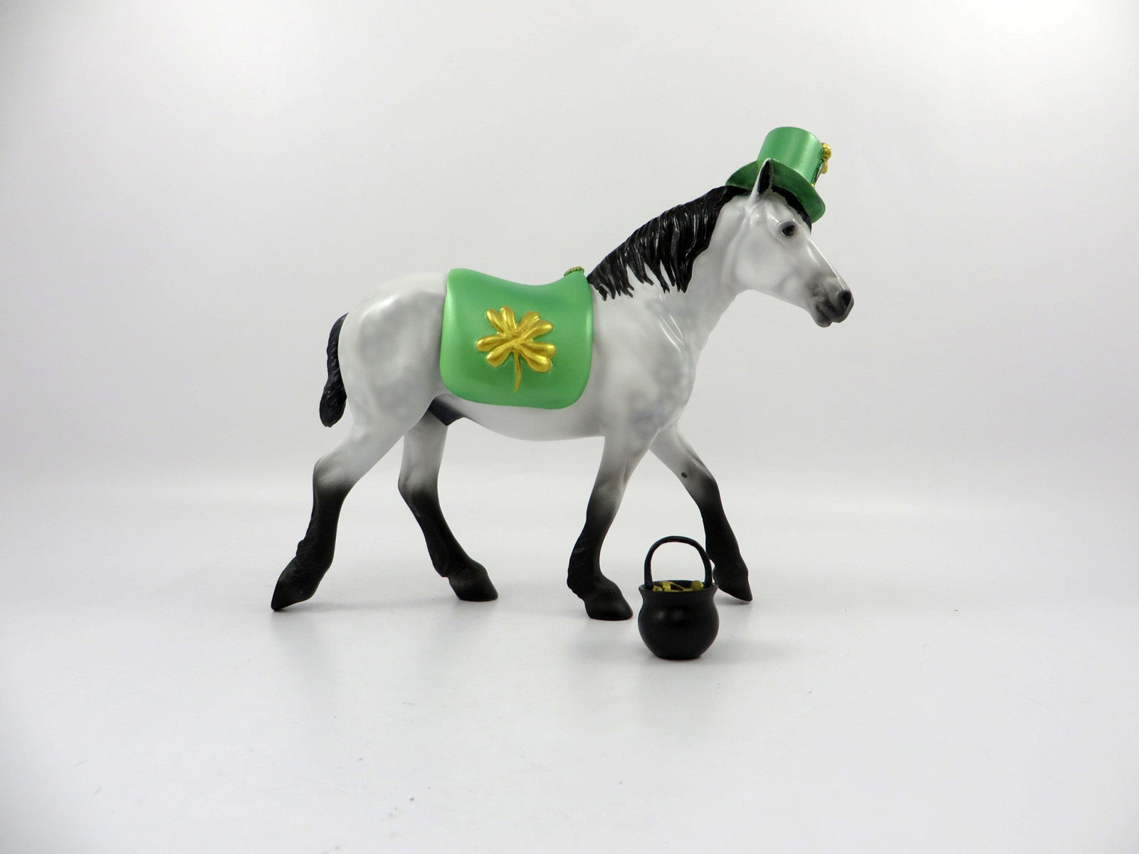 Patrick-OOAK St. Patrick's Day Trotting Draft Pebbles 3/15/21