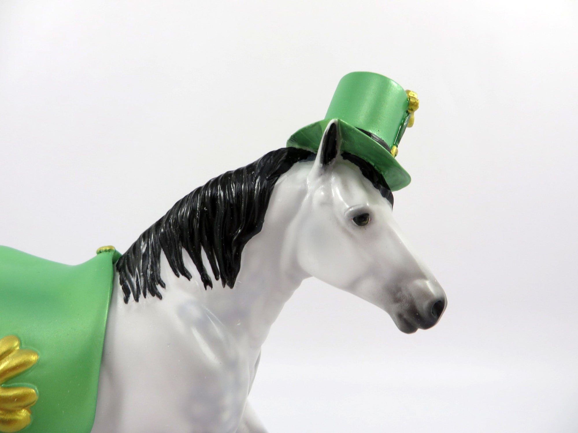 Patrick-OOAK St. Patrick&#39;s Day Trotting Draft Pebbles 3/15/21
