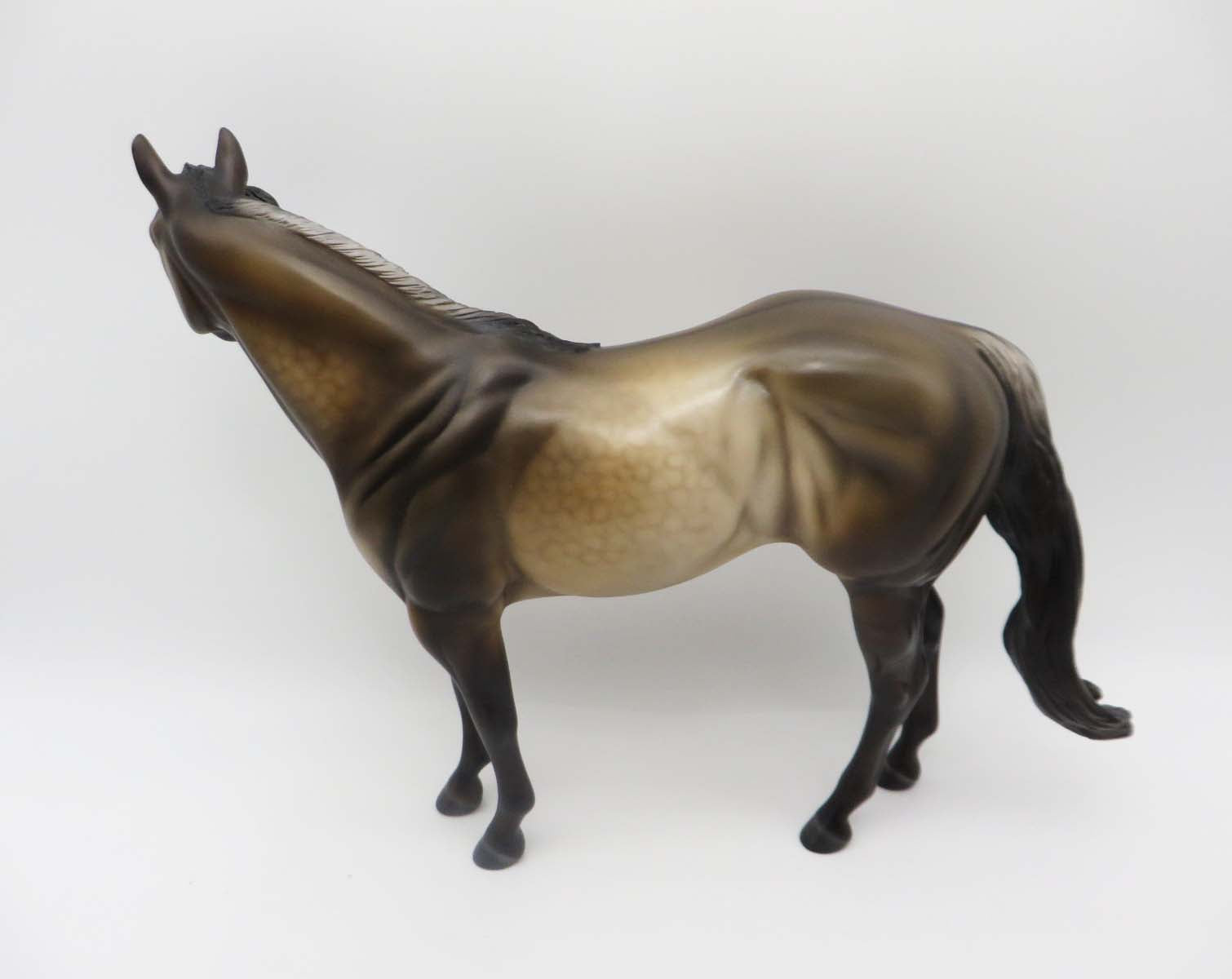 Peace Offering OOAK Grulla Ideal Stock Horse By Carrie Keller SHCF23 Best Offer