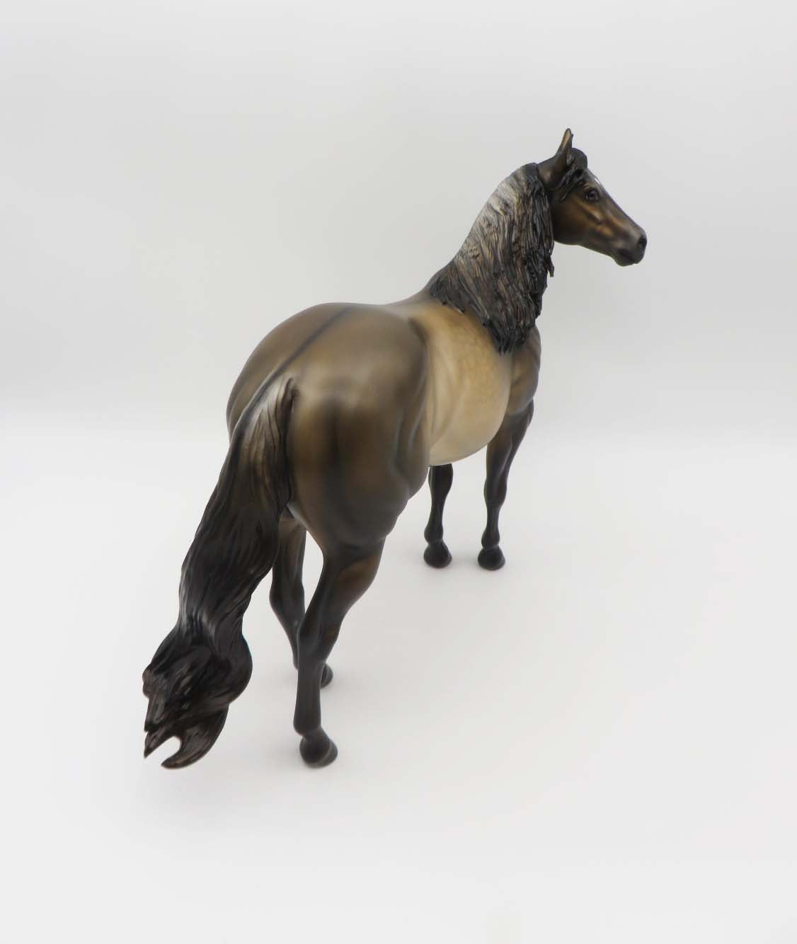 Peace Offering OOAK Grulla Ideal Stock Horse By Carrie Keller SHCF23 Best Offer