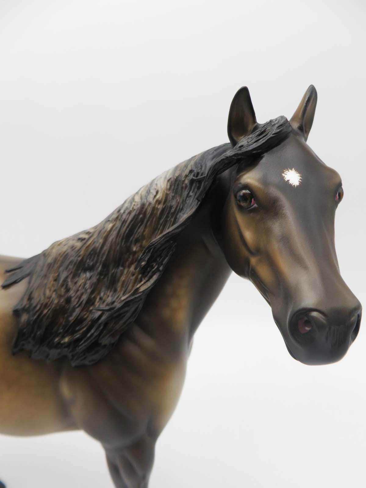 Peace Offering OOAK Grulla Ideal Stock Horse By Carrie Keller SHCF23 Best Offer