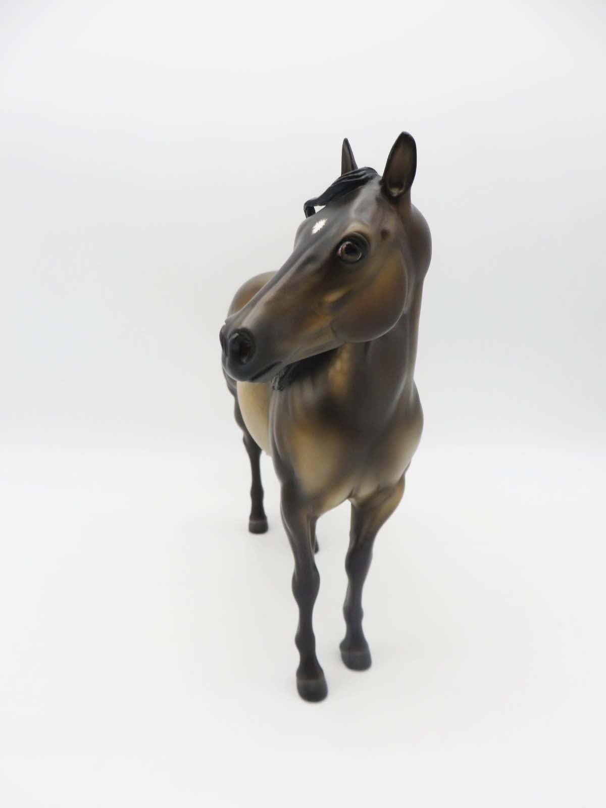 Peace Offering OOAK Grulla Ideal Stock Horse By Carrie Keller SHCF23 Best Offer