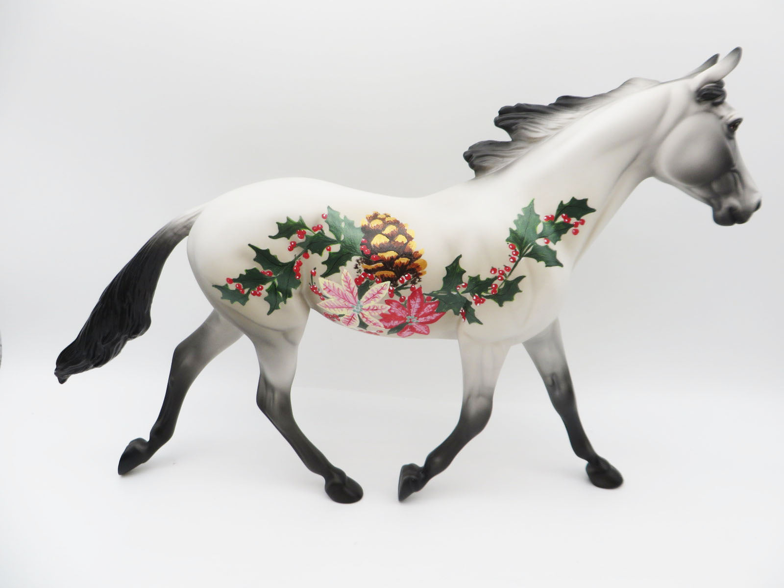 Peaceful Poinsettia - OOAK - Decorator Palouse - by Dawn Quick - CT22