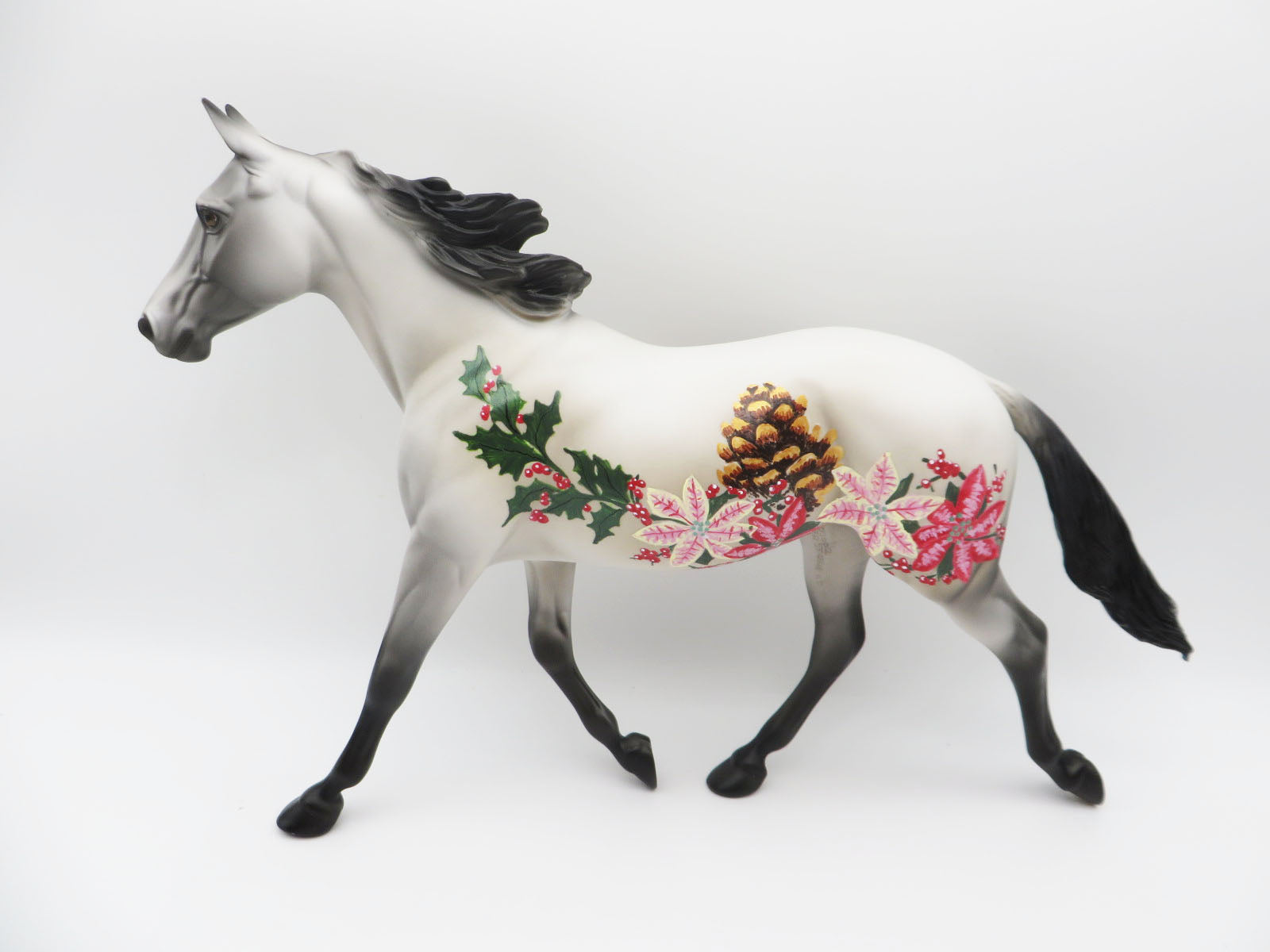 Peaceful Poinsettia - OOAK - Decorator Palouse - by Dawn Quick - CT22