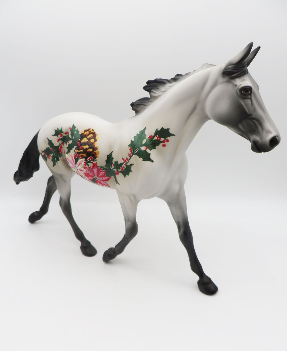 Peaceful Poinsettia - OOAK - Decorator Palouse - by Dawn Quick - CT22